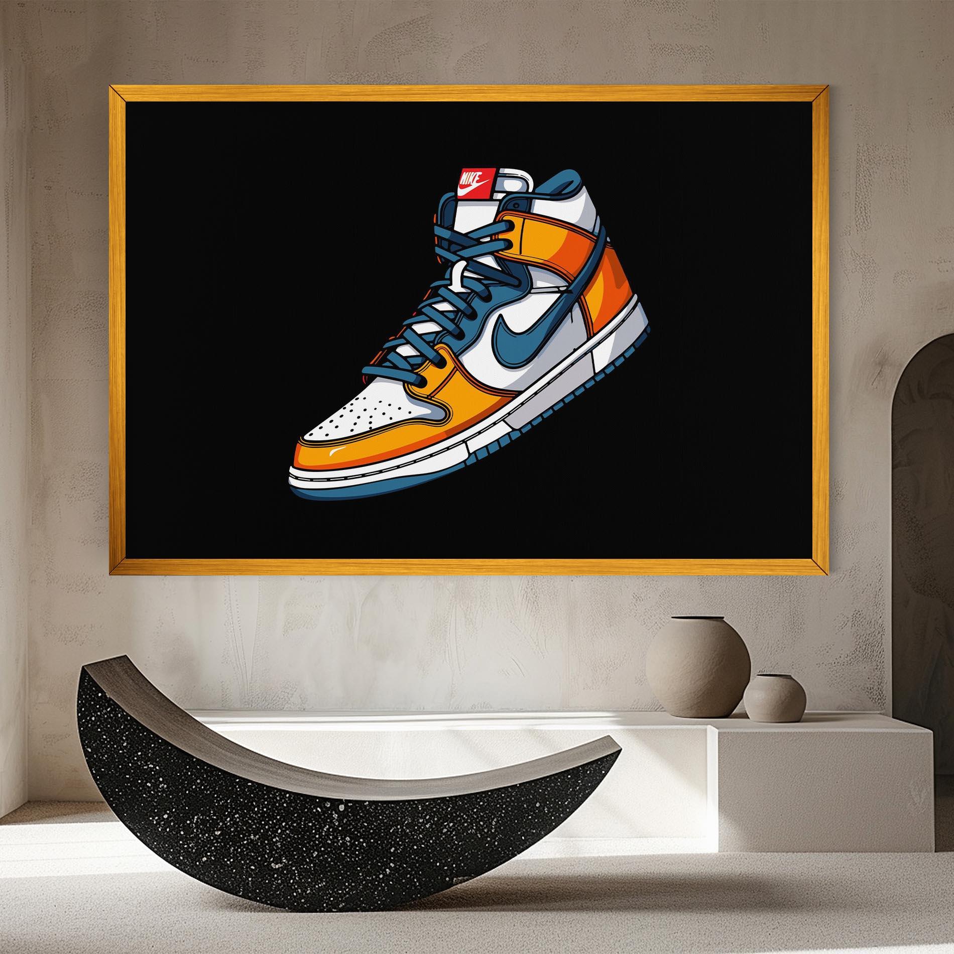 Vászonkép Nike Shoe mockup 8
