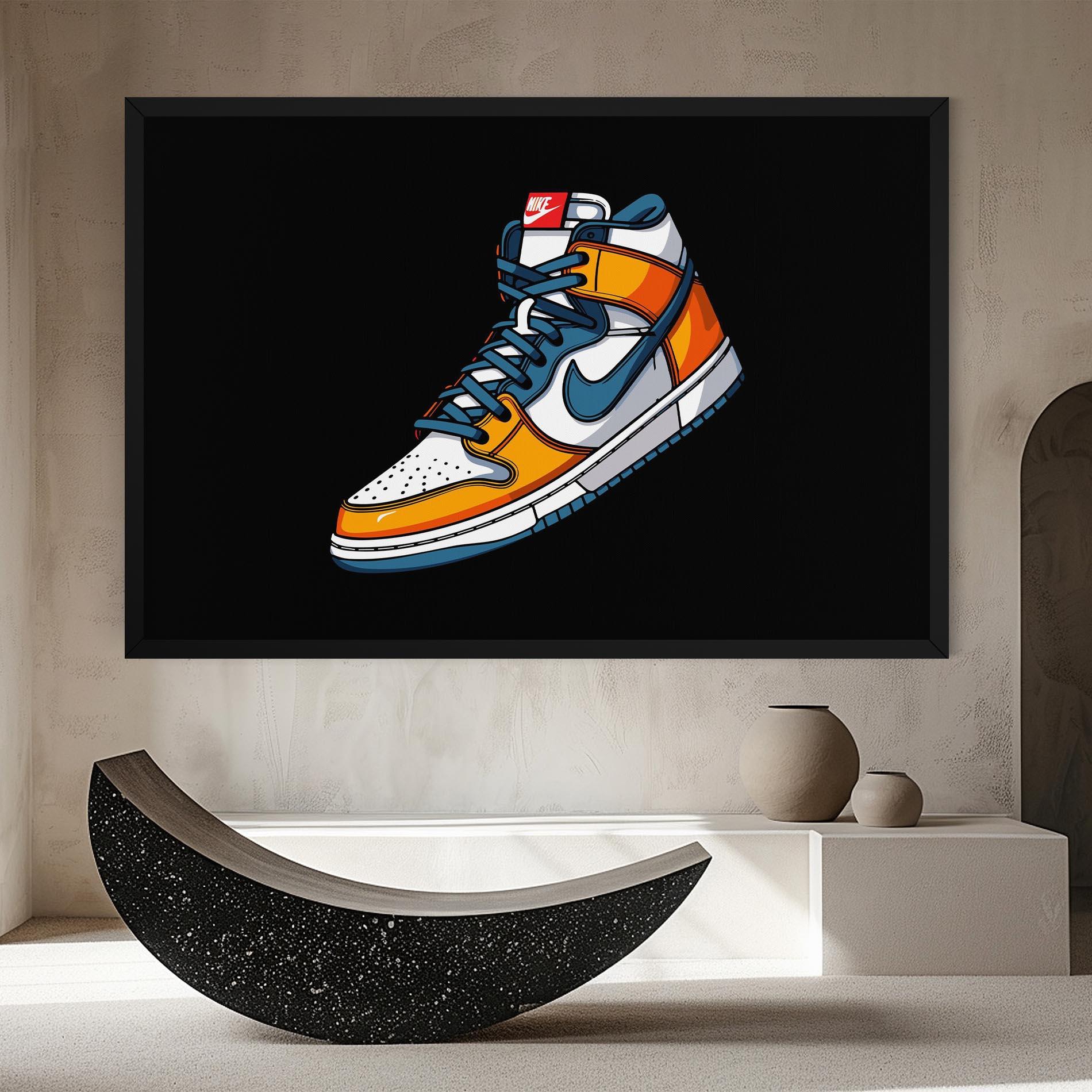 Vászonkép Nike Shoe mockup 8