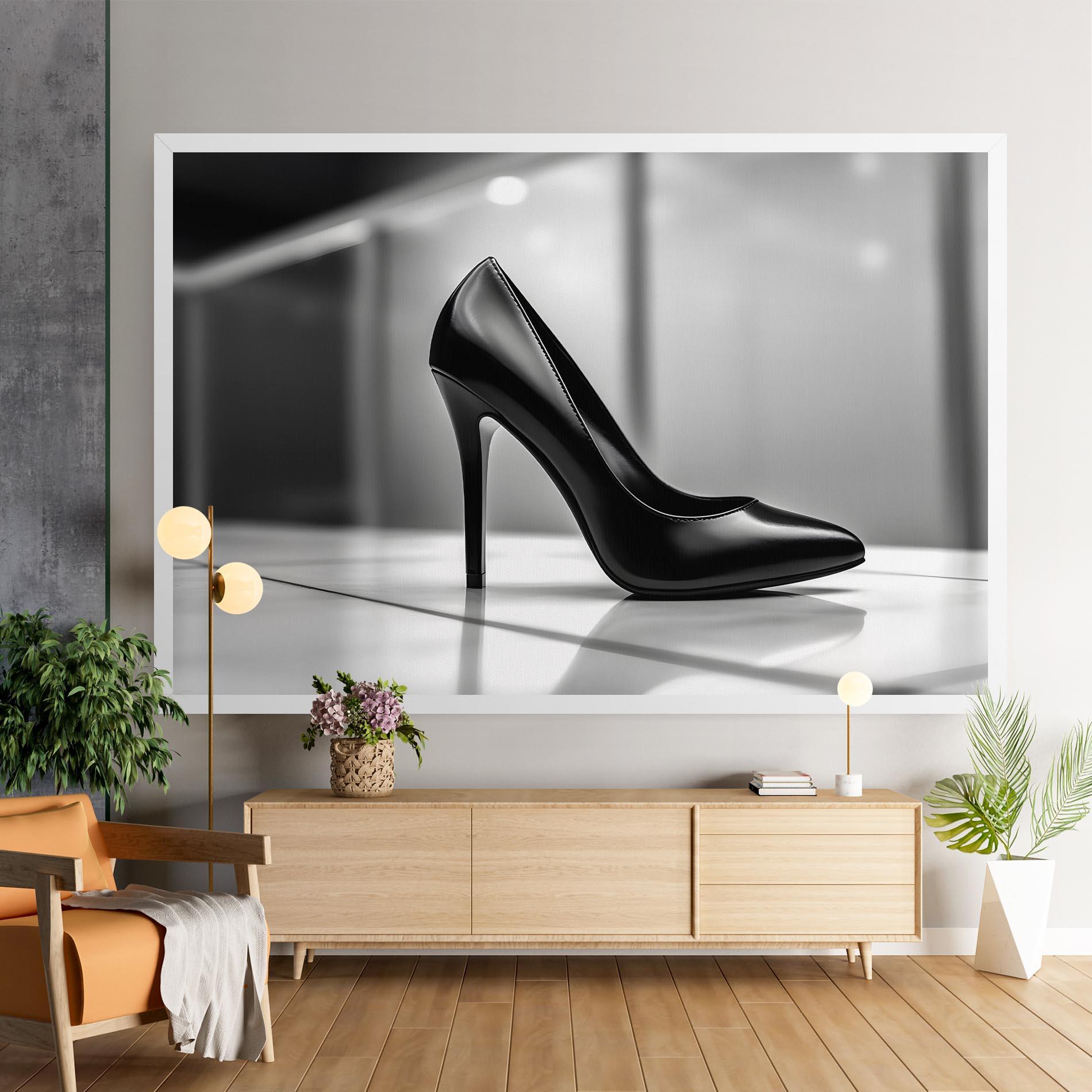 Vászonkép Black Unique Design mockup 9