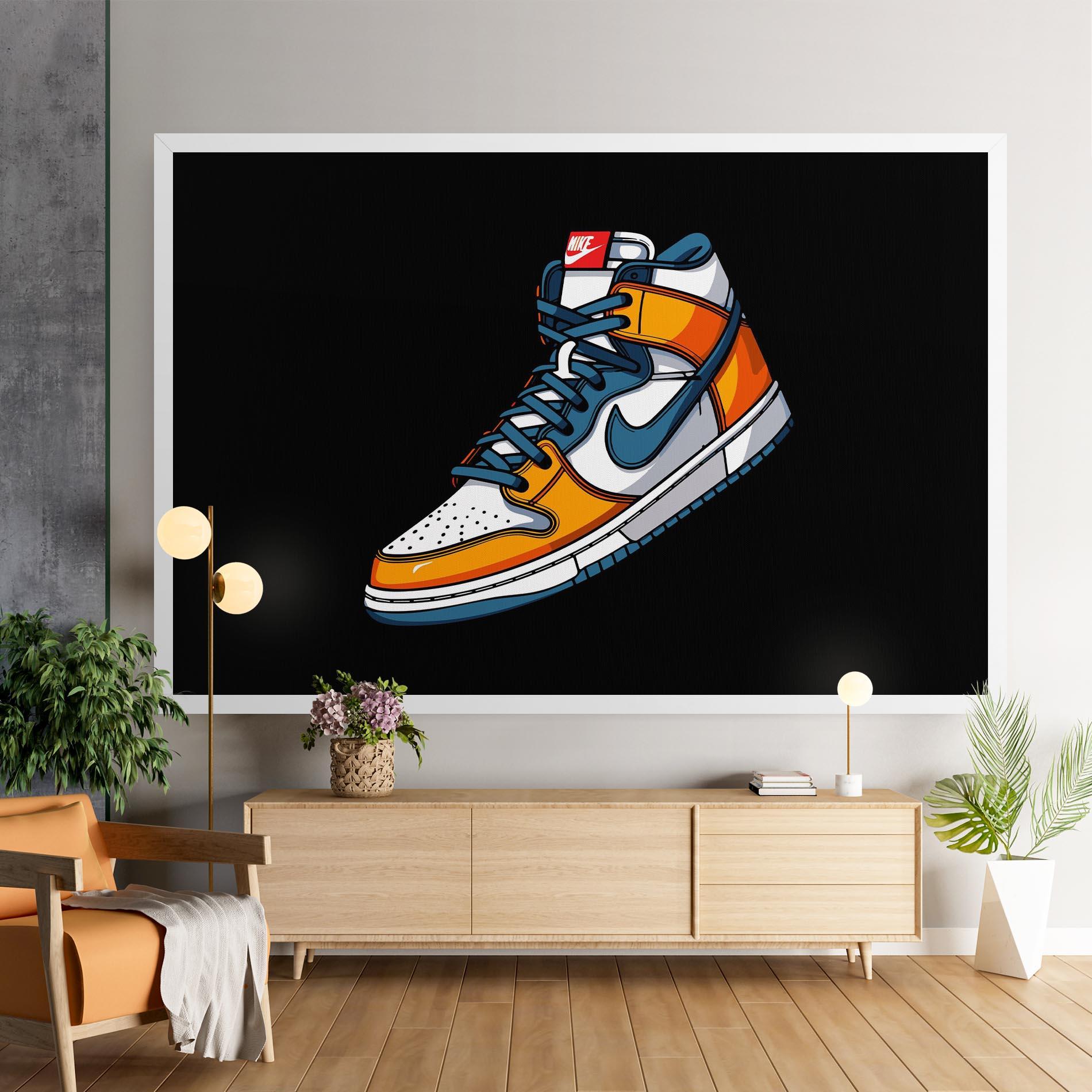 Vászonkép Nike Shoe mockup 9