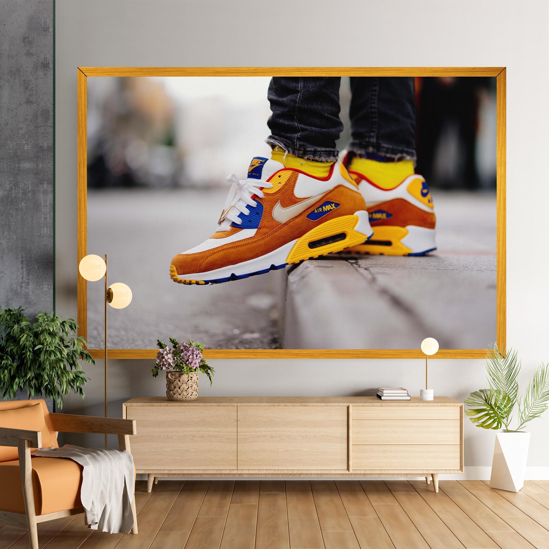 Vászonkép Nike Air Max Shoes mockup 9