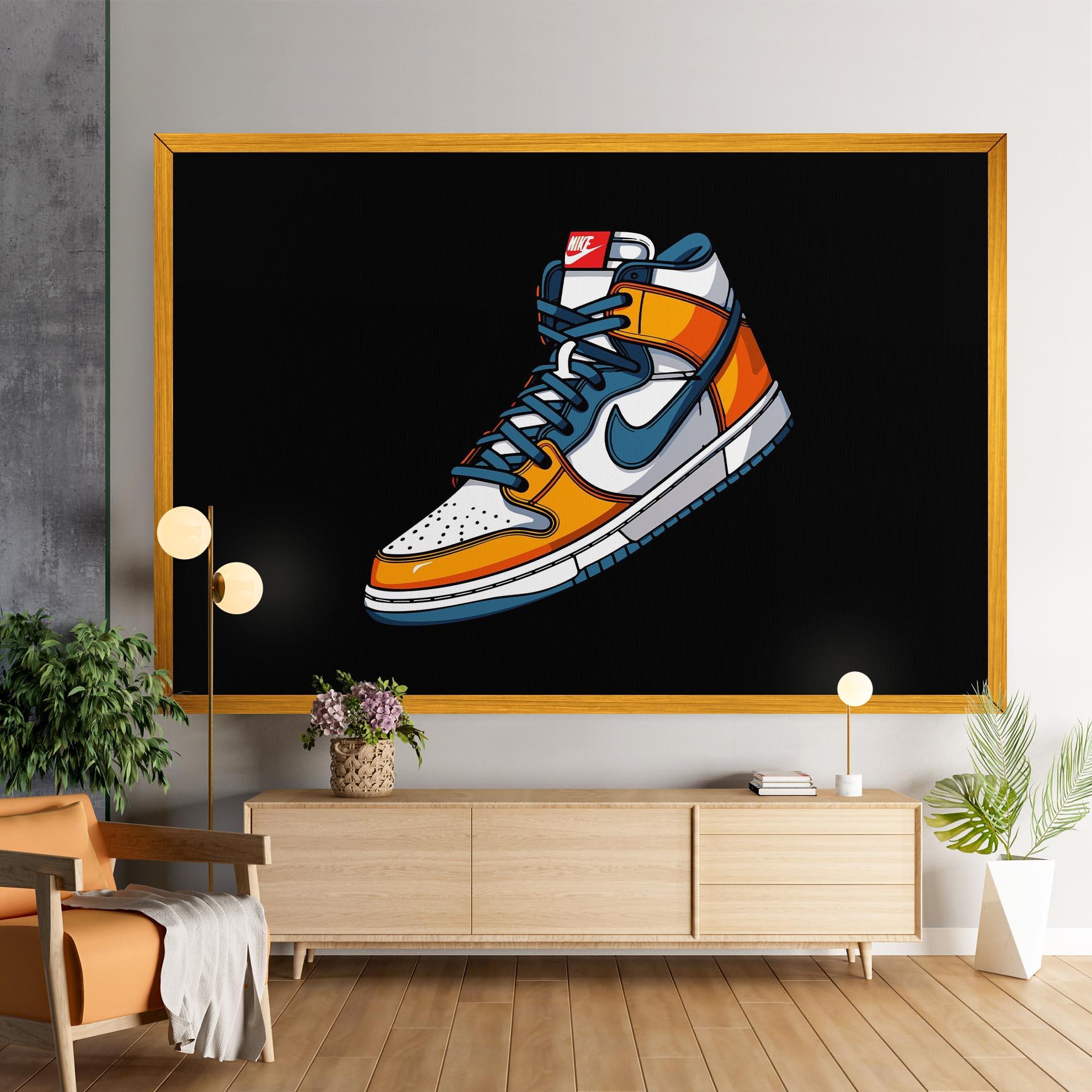 Vászonkép Nike Shoe mockup 9