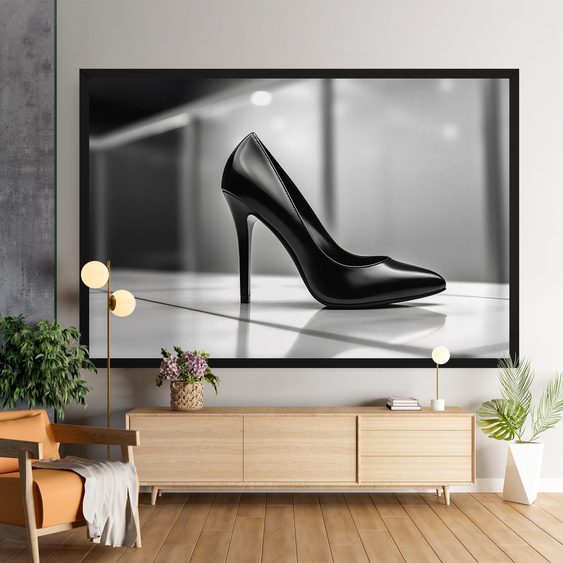 Vászonkép Black Unique Design mockup 9