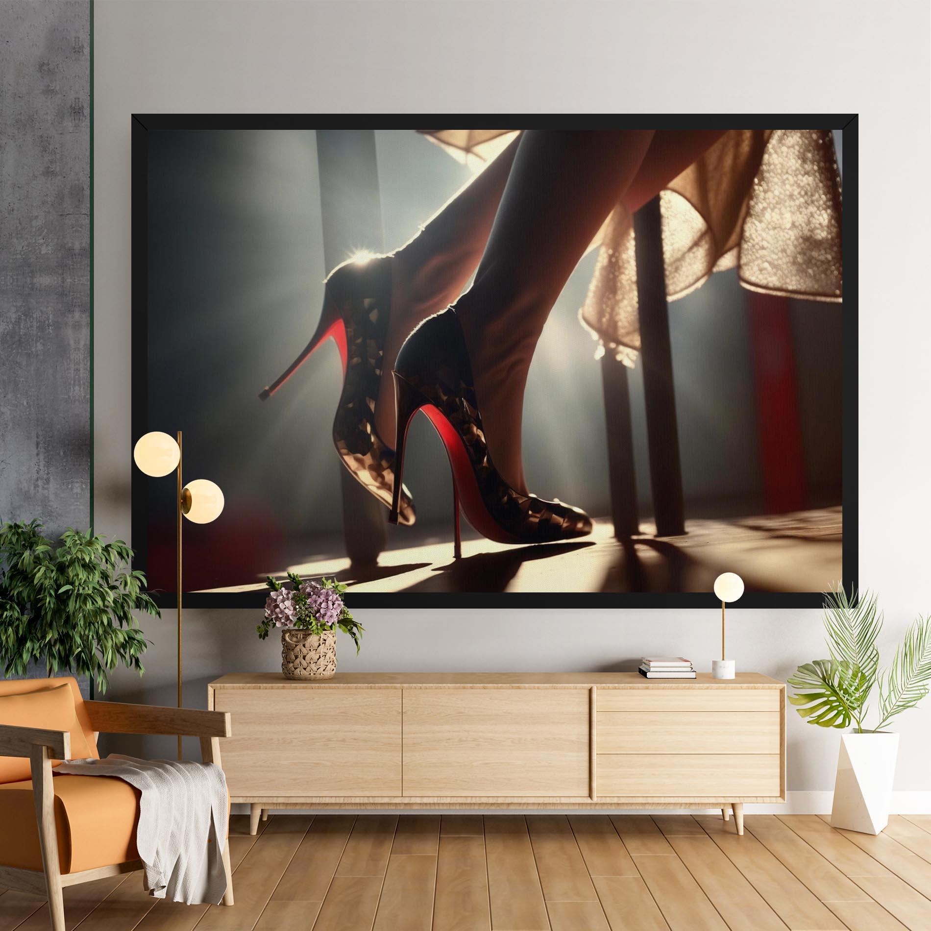 Vászonkép Heels In The Sun mockup 9