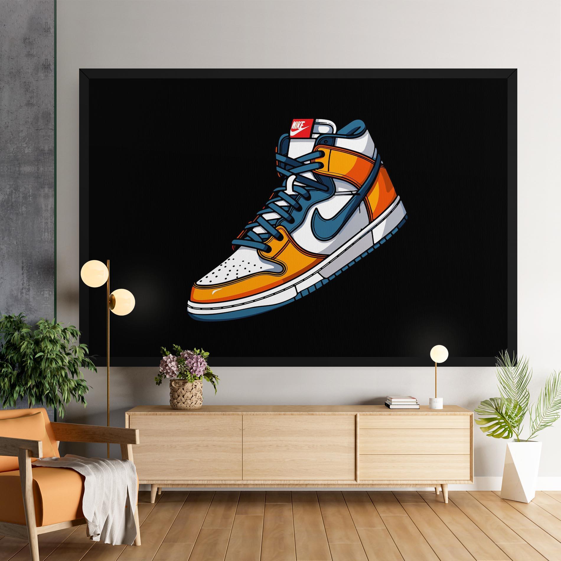 Vászonkép Nike Shoe mockup 9