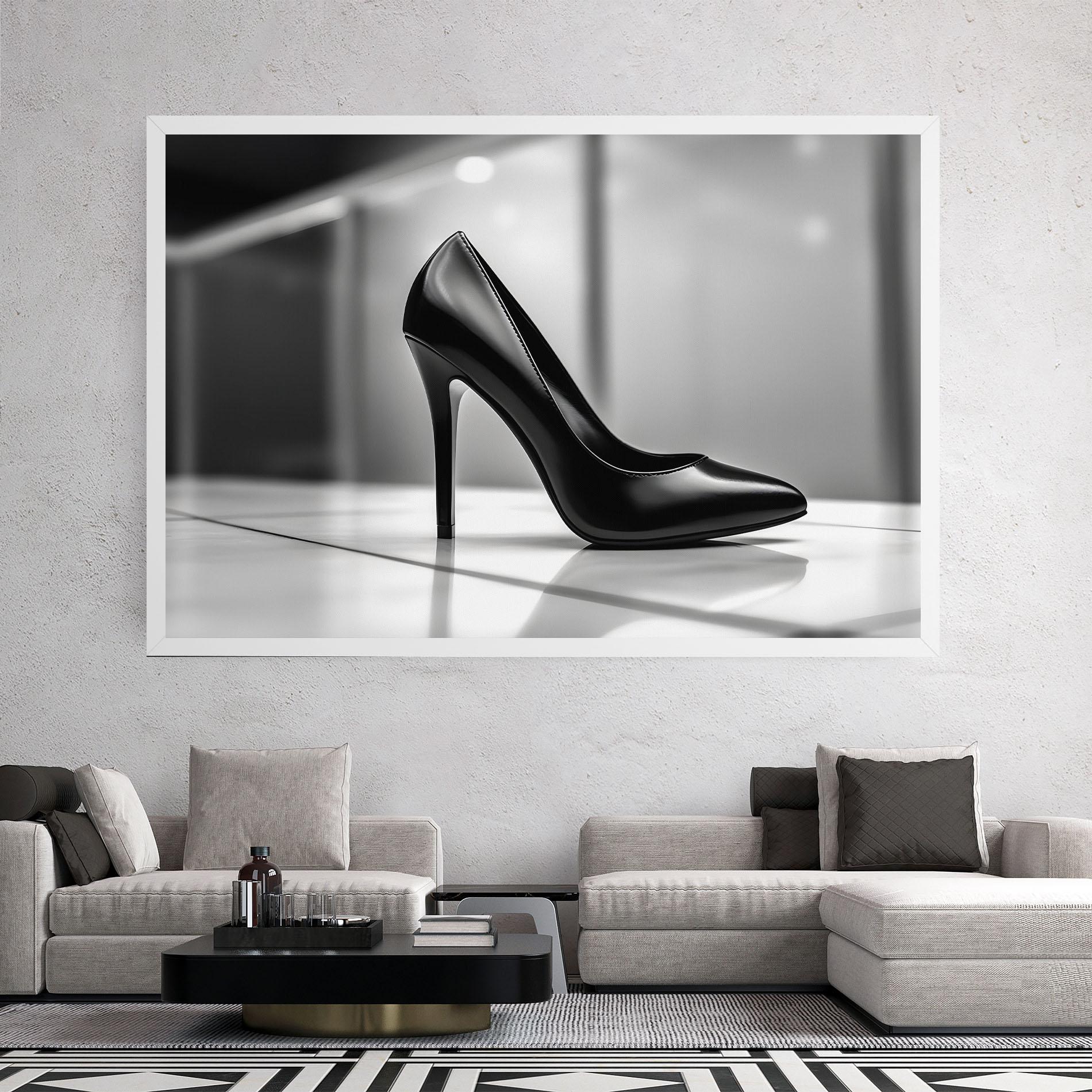 Vászonkép Black Unique Design mockup 2