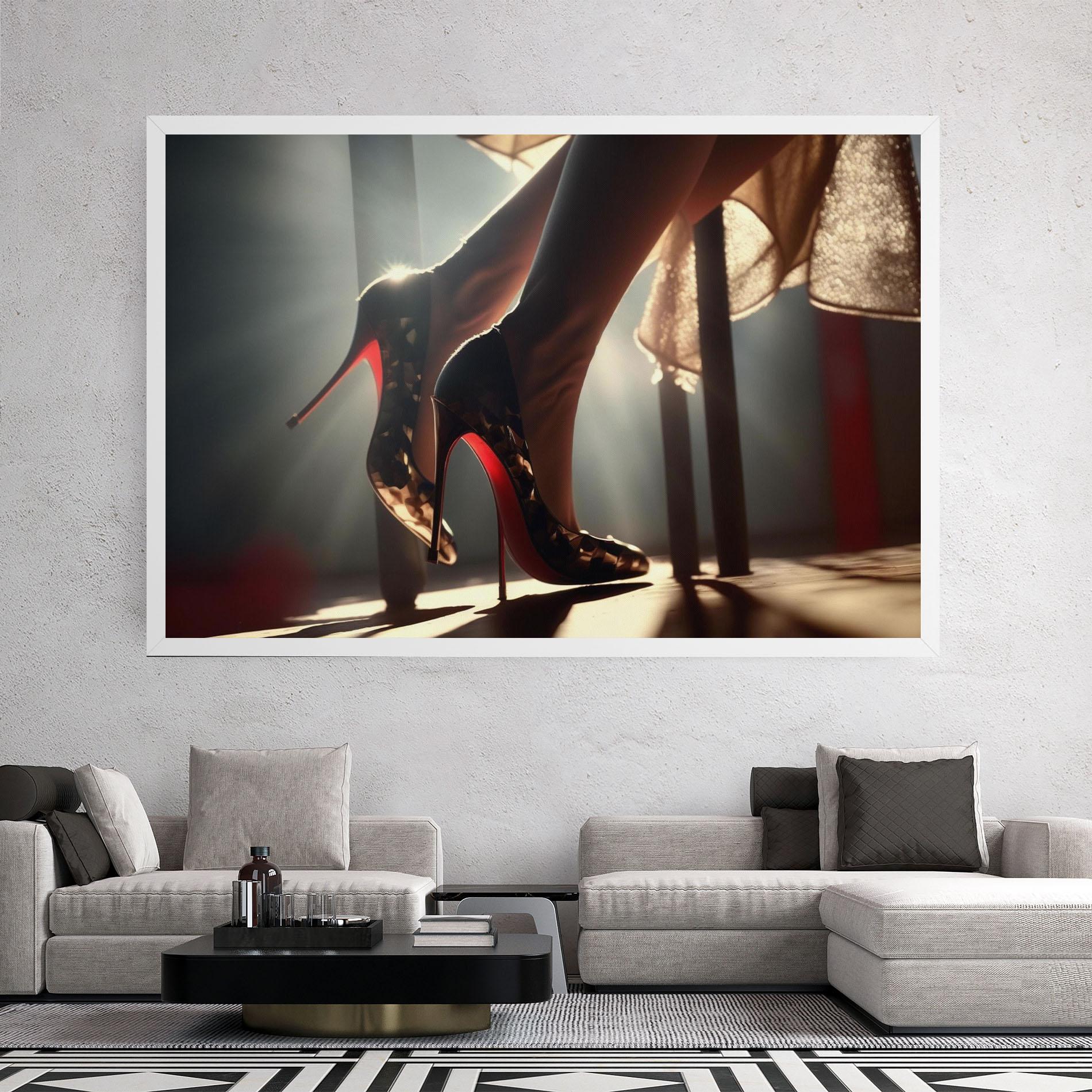 Vászonkép Heels In The Sun mockup 2