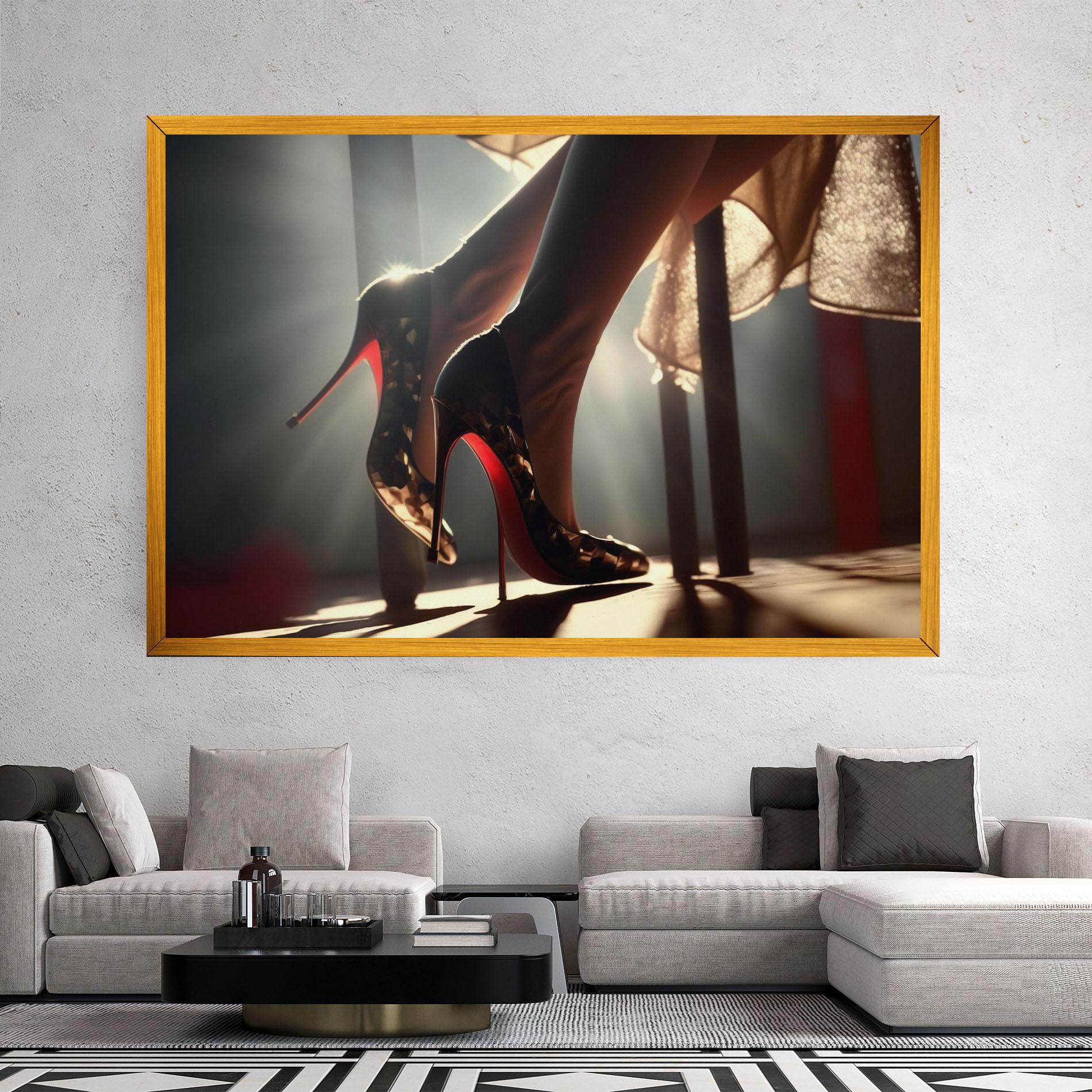 Vászonkép Heels In The Sun mockup 2