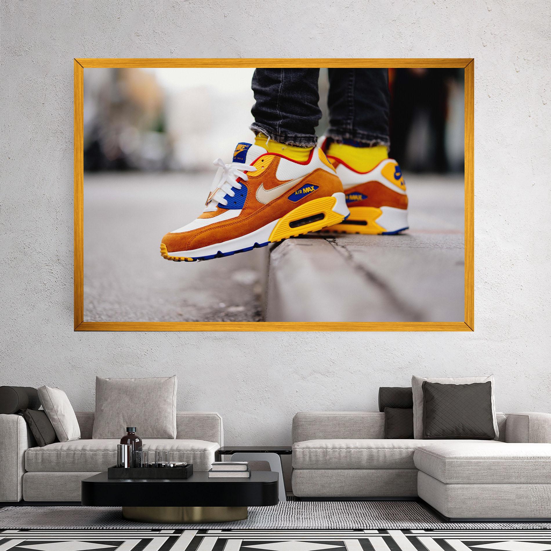 Vászonkép Nike Air Max Shoes mockup 2