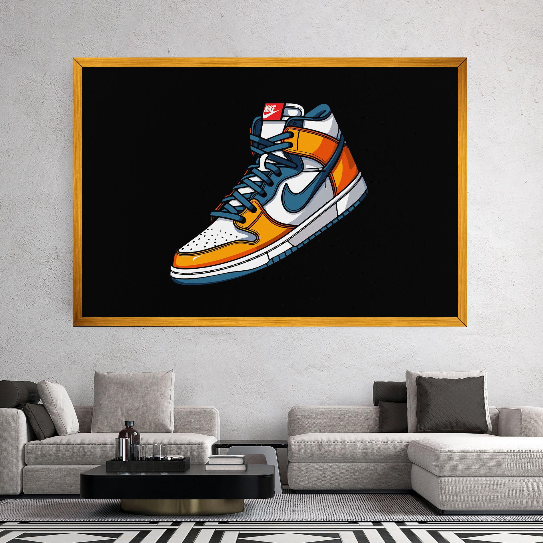 Vászonkép Nike Shoe mockup 2