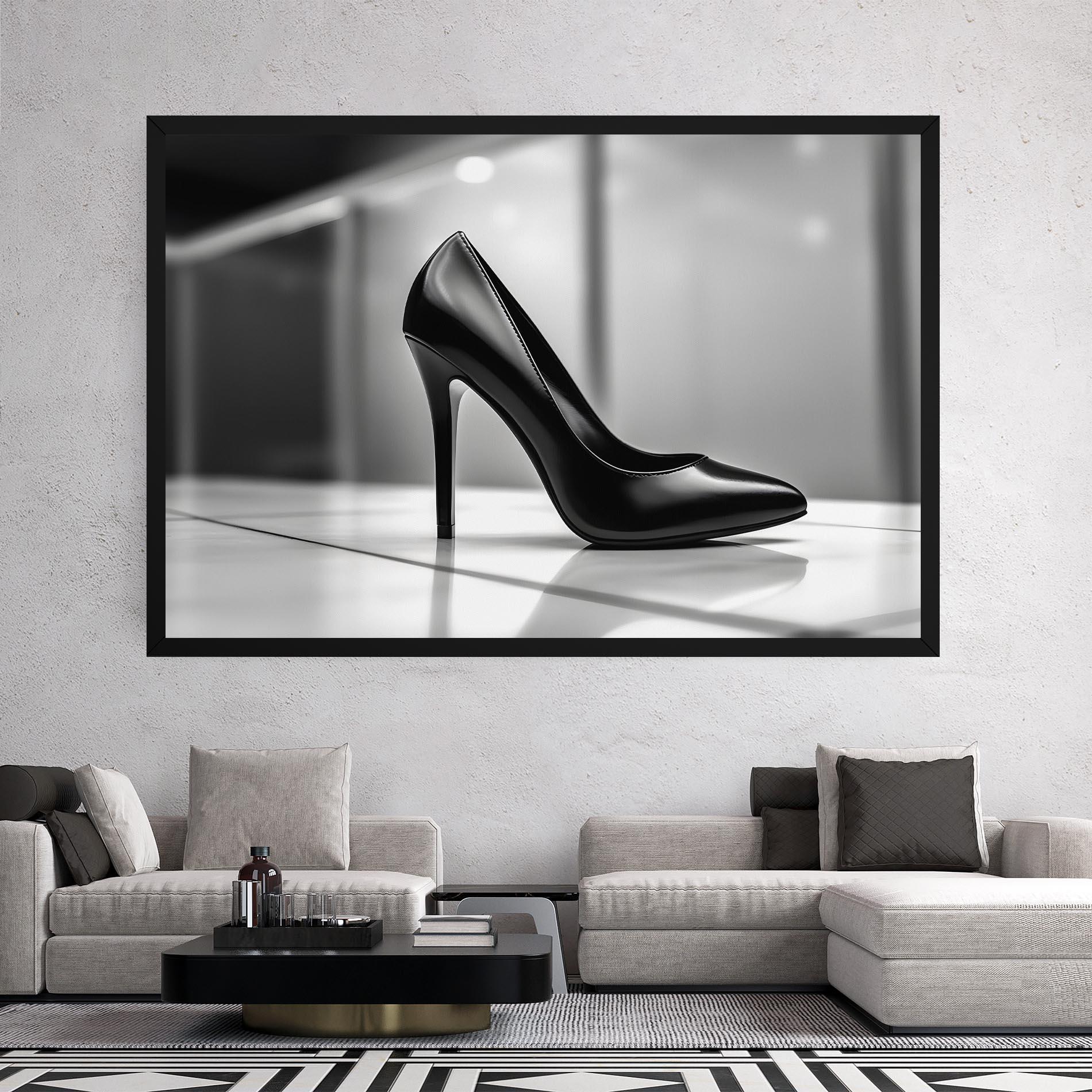 Vászonkép Black Unique Design mockup 2