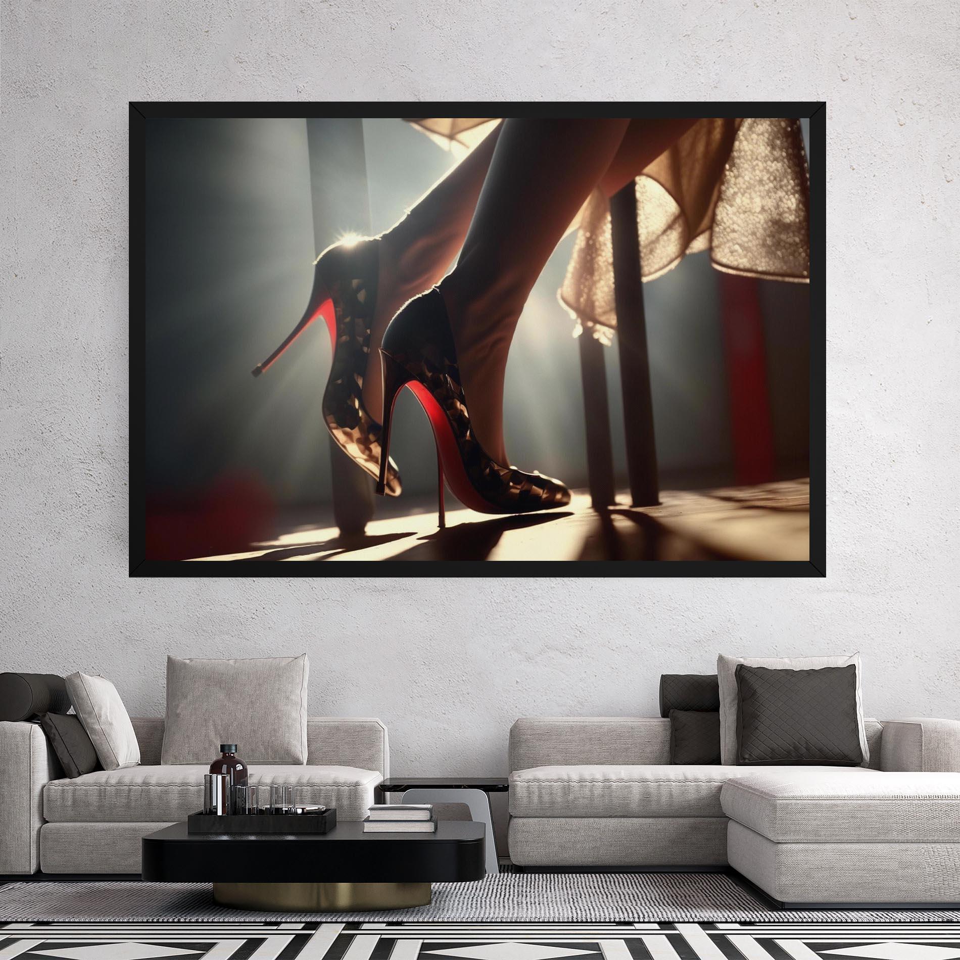 Vászonkép Heels In The Sun mockup 2