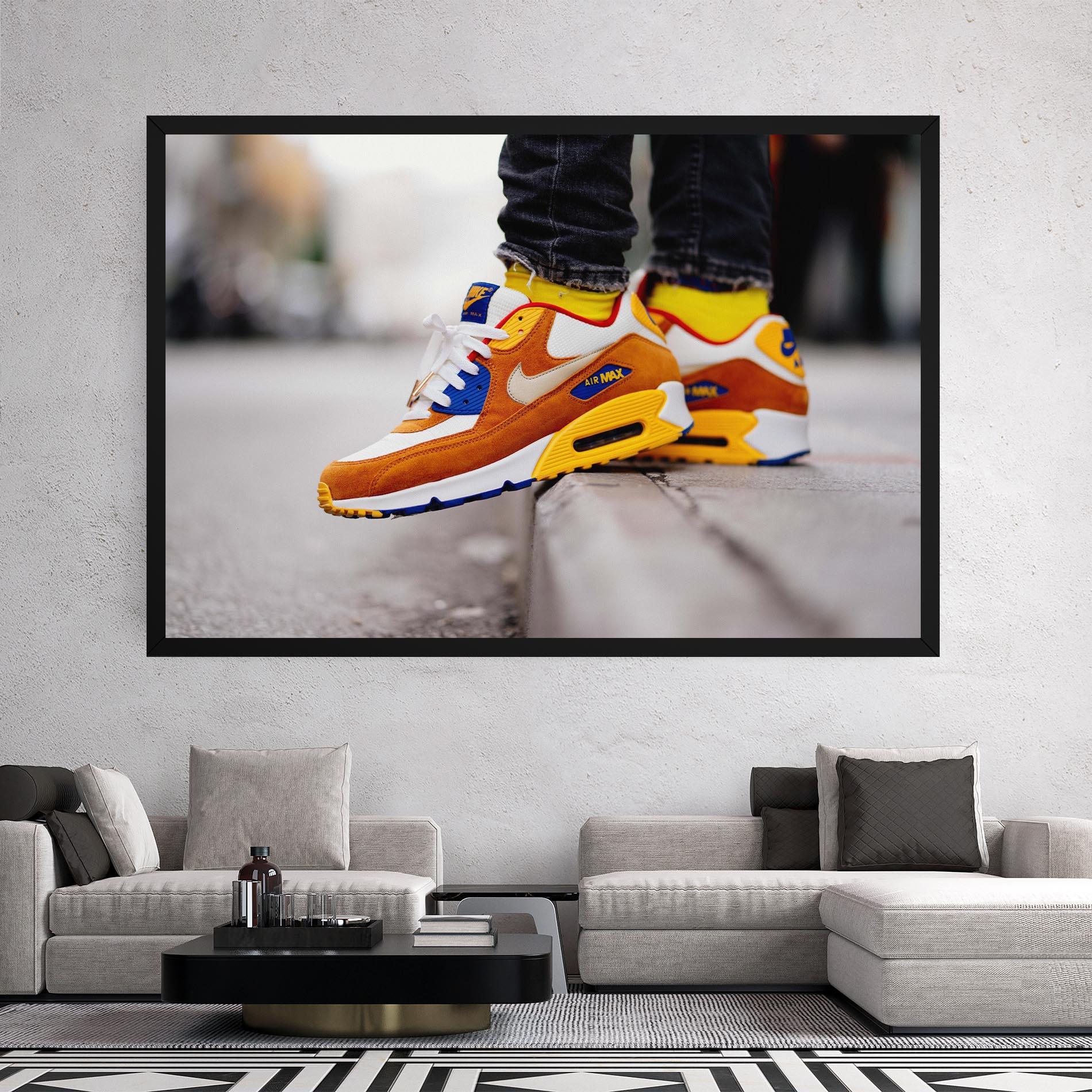 Vászonkép Nike Air Max Shoes mockup 2