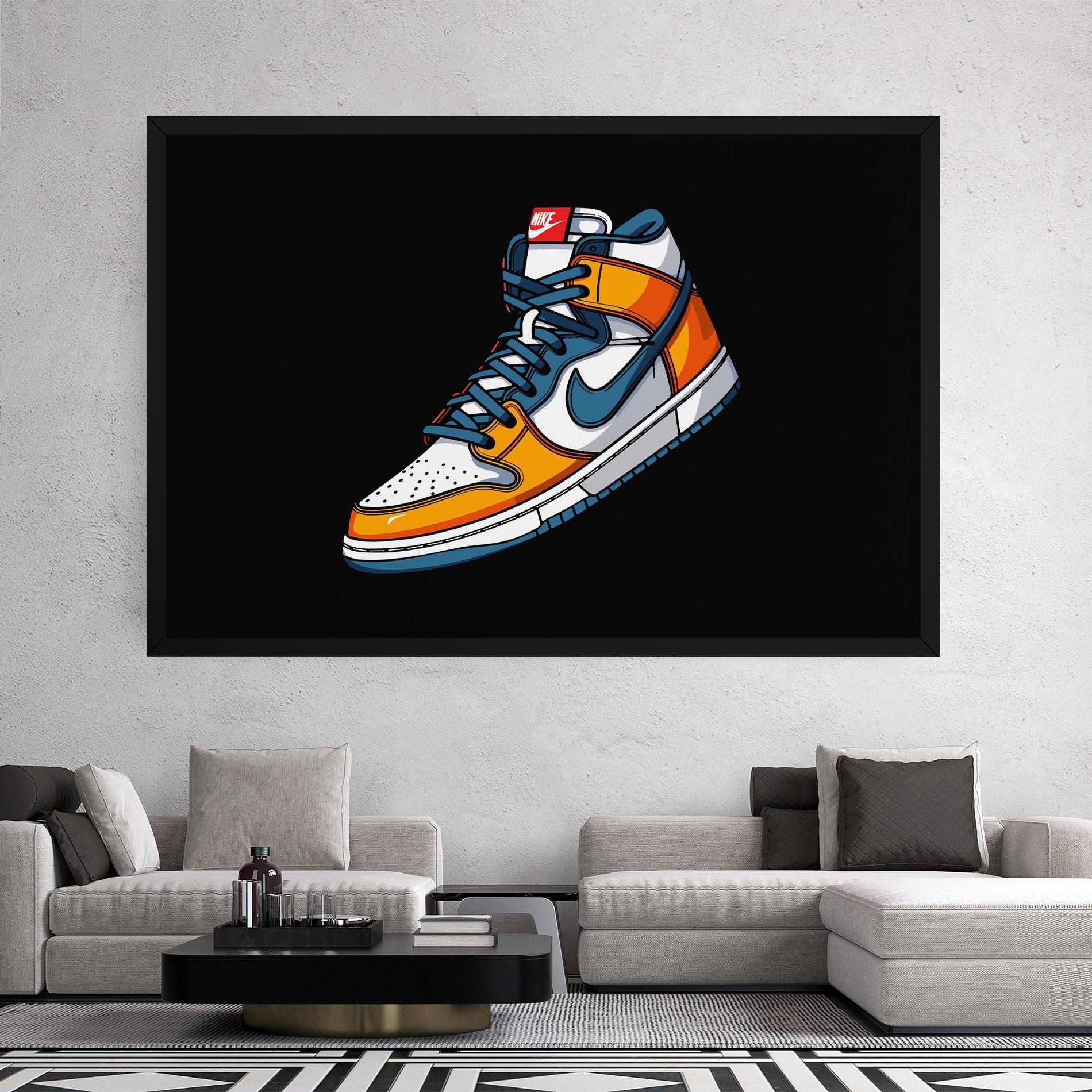 Vászonkép Nike Shoe mockup 2