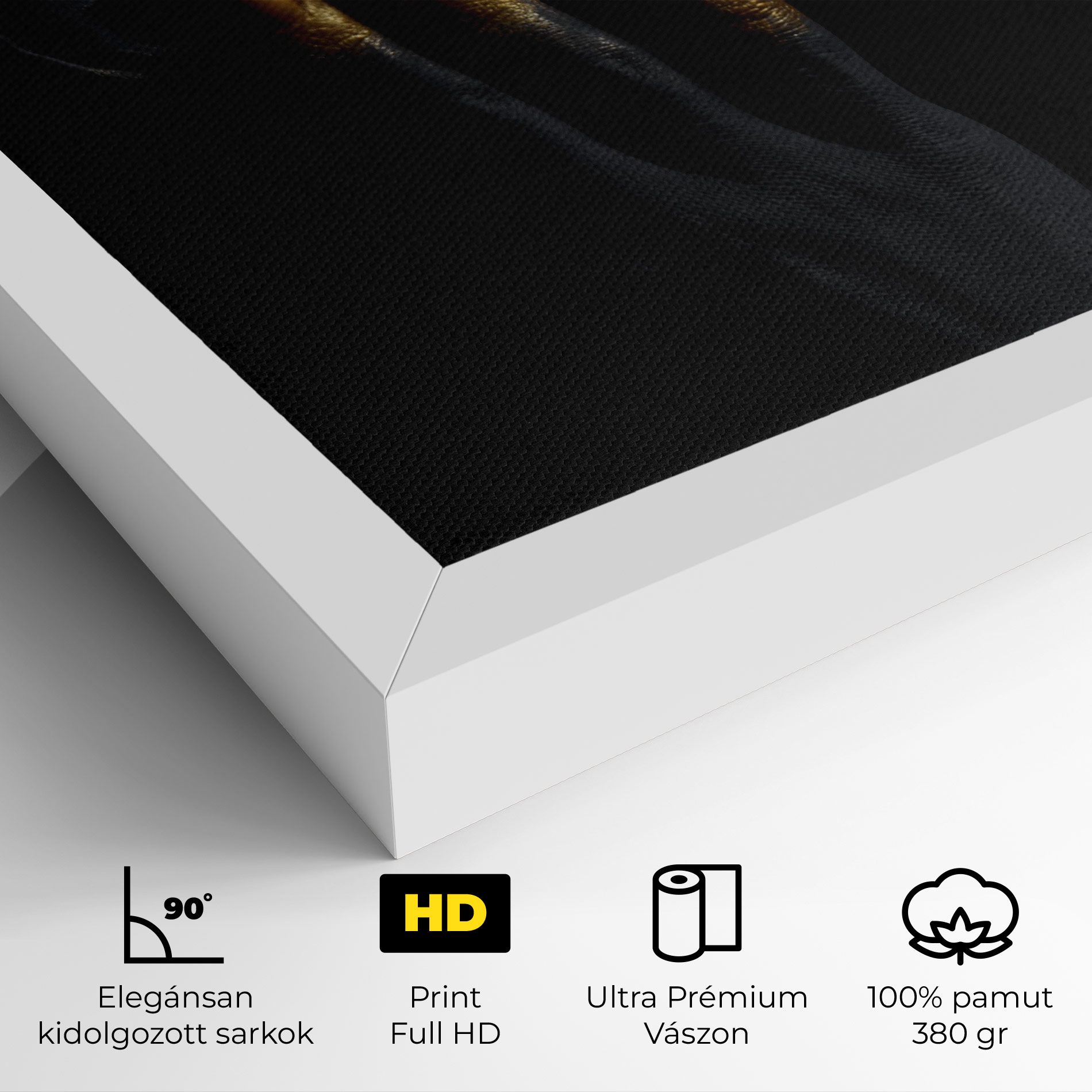 Gold Black Paint mockup 4