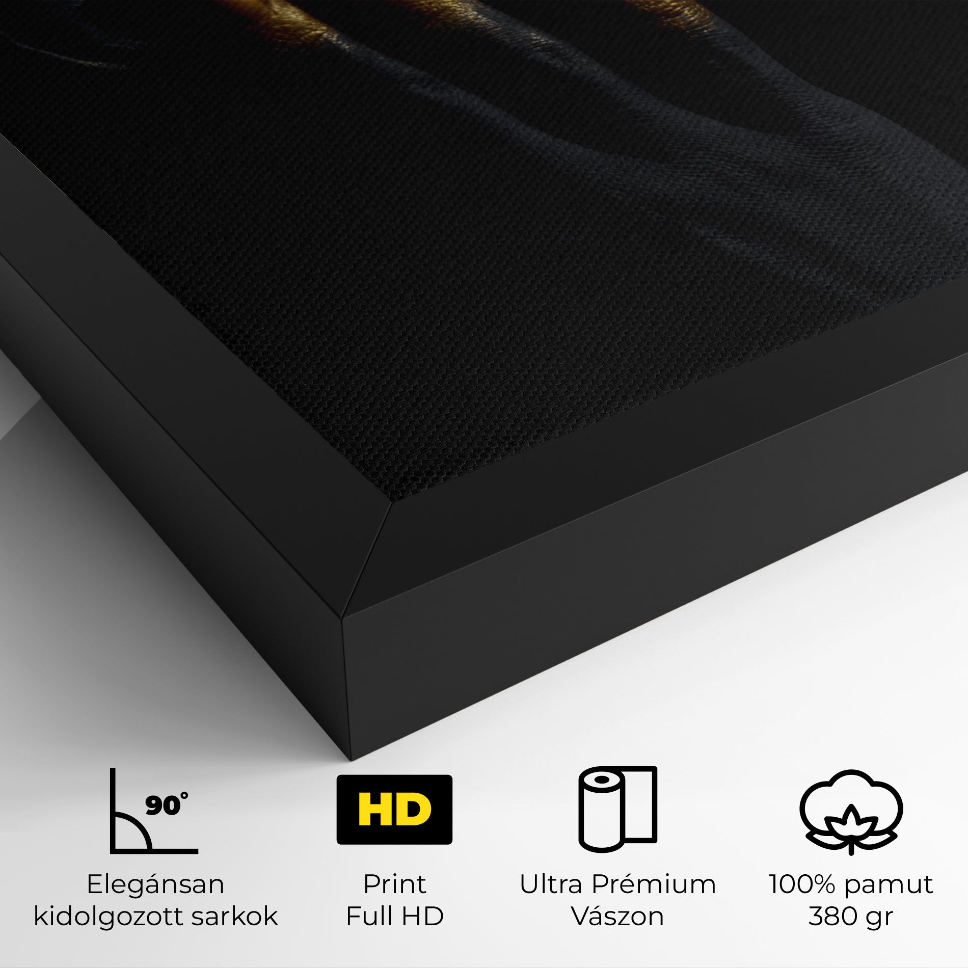 Gold Black Paint mockup 4