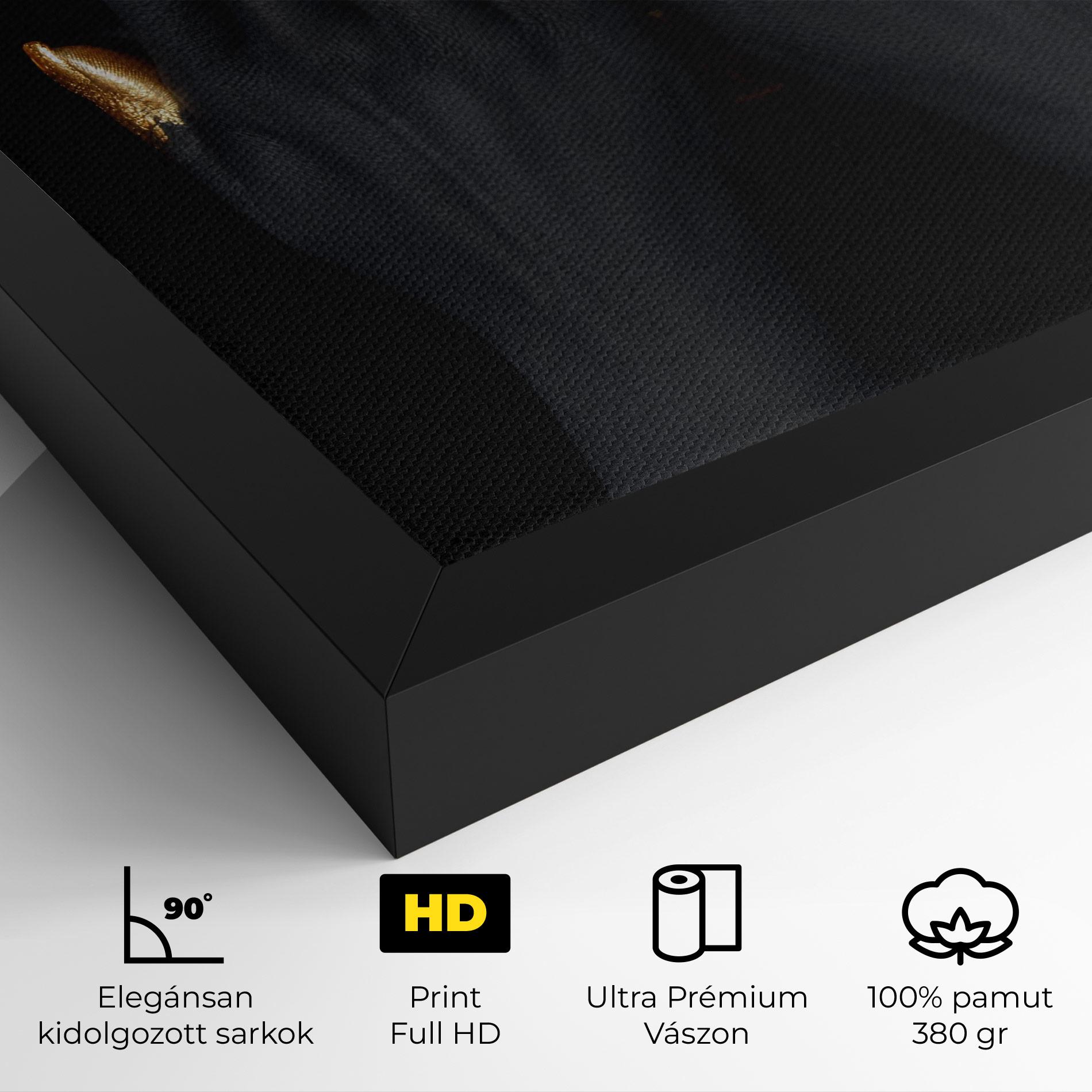 Vászonkép Gold Fingertips Chain mockup 4