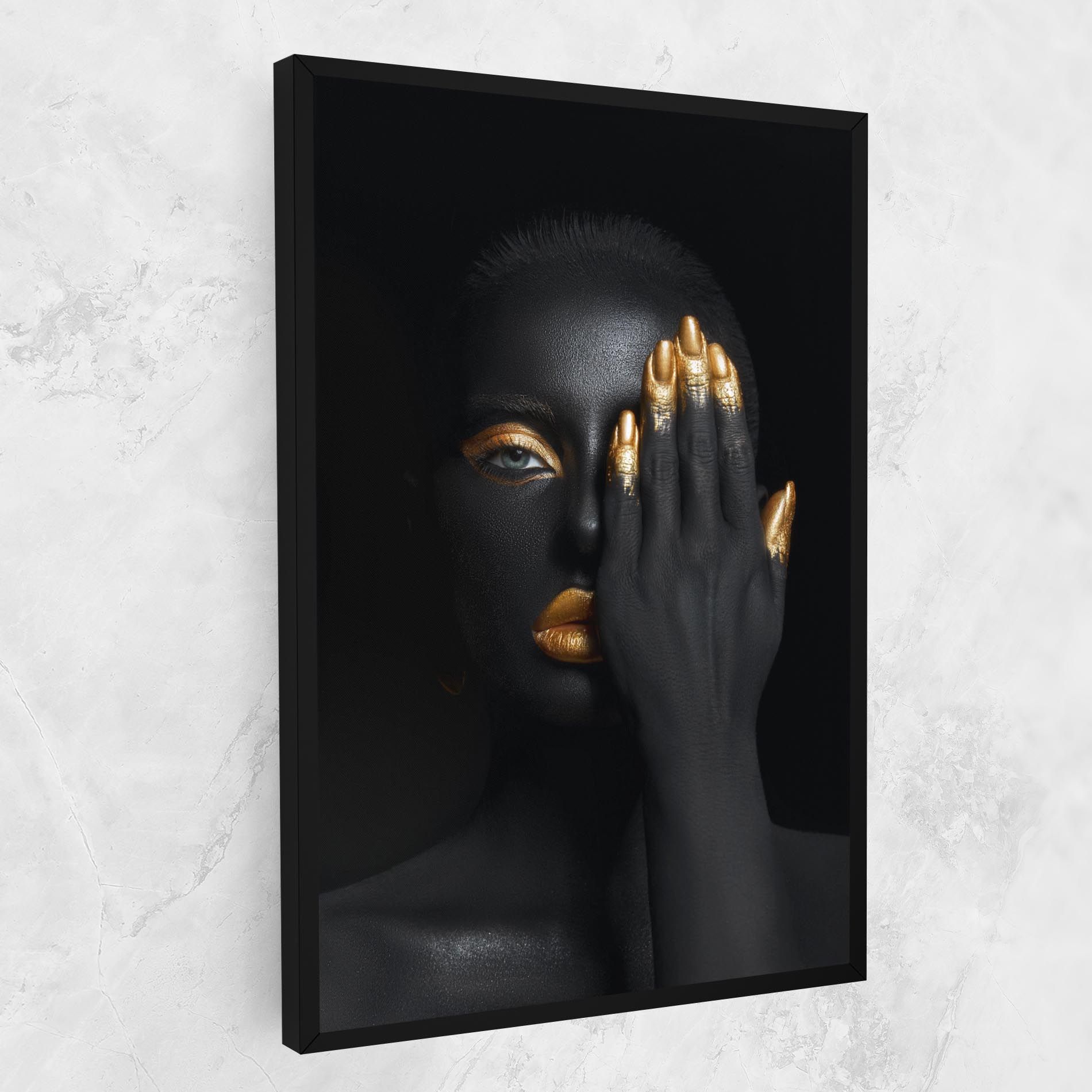 Gold Makeup Chain mockup 1