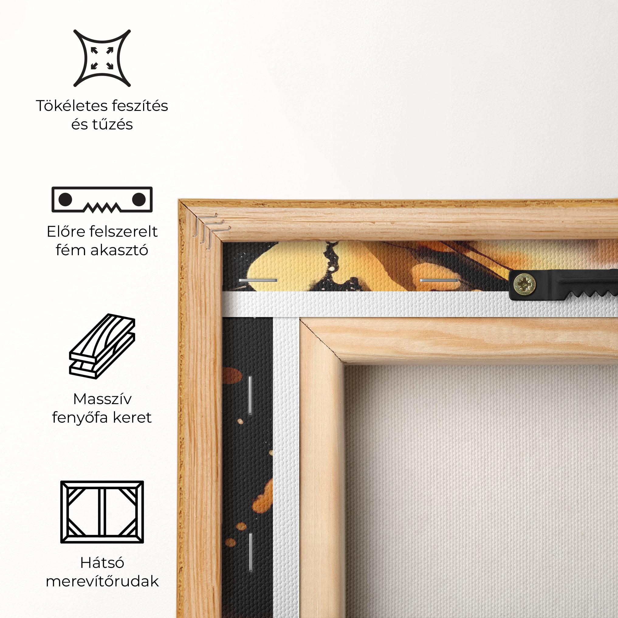 Vászonkép Abstract Gold Woman mockup 5