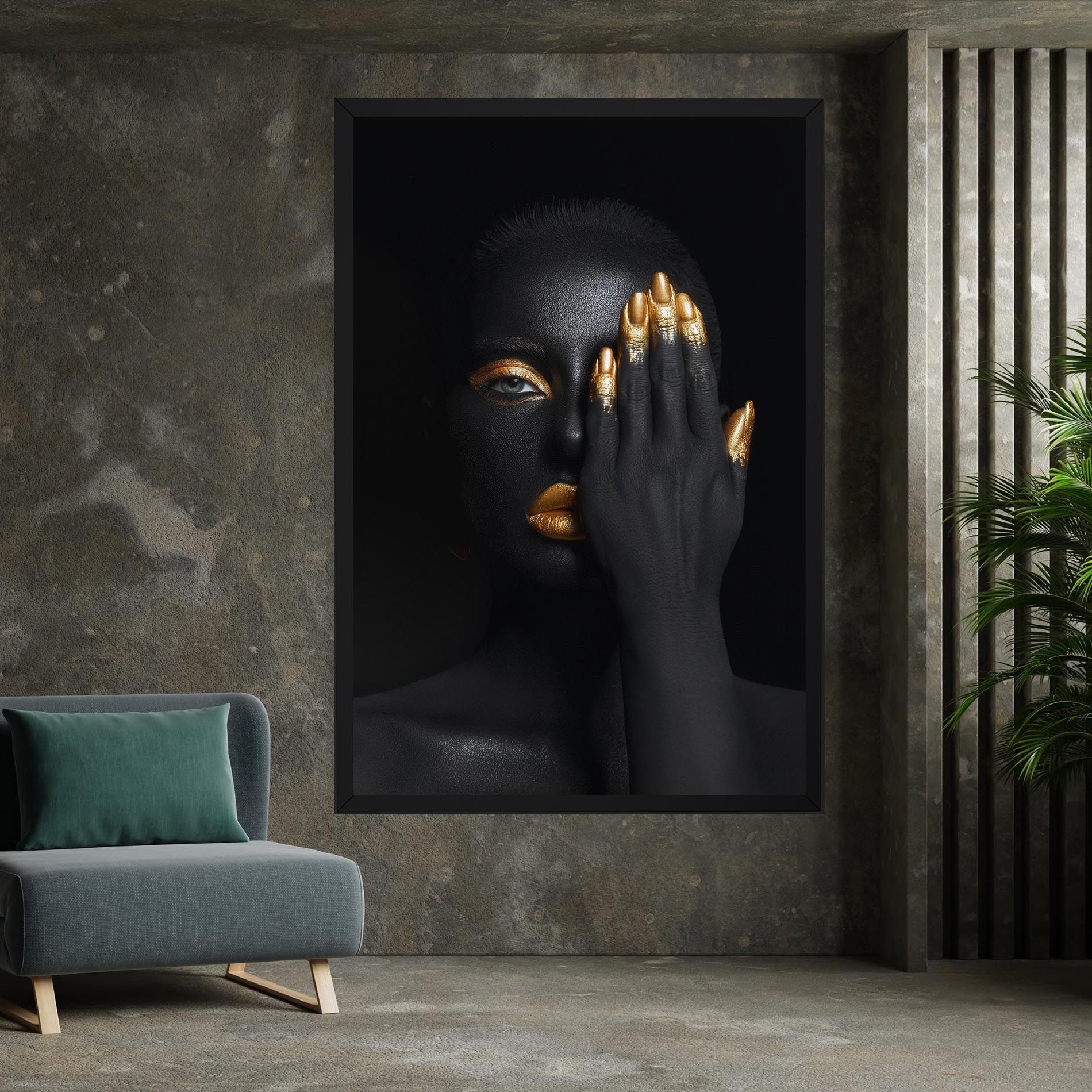 Gold Makeup Chain mockup 7