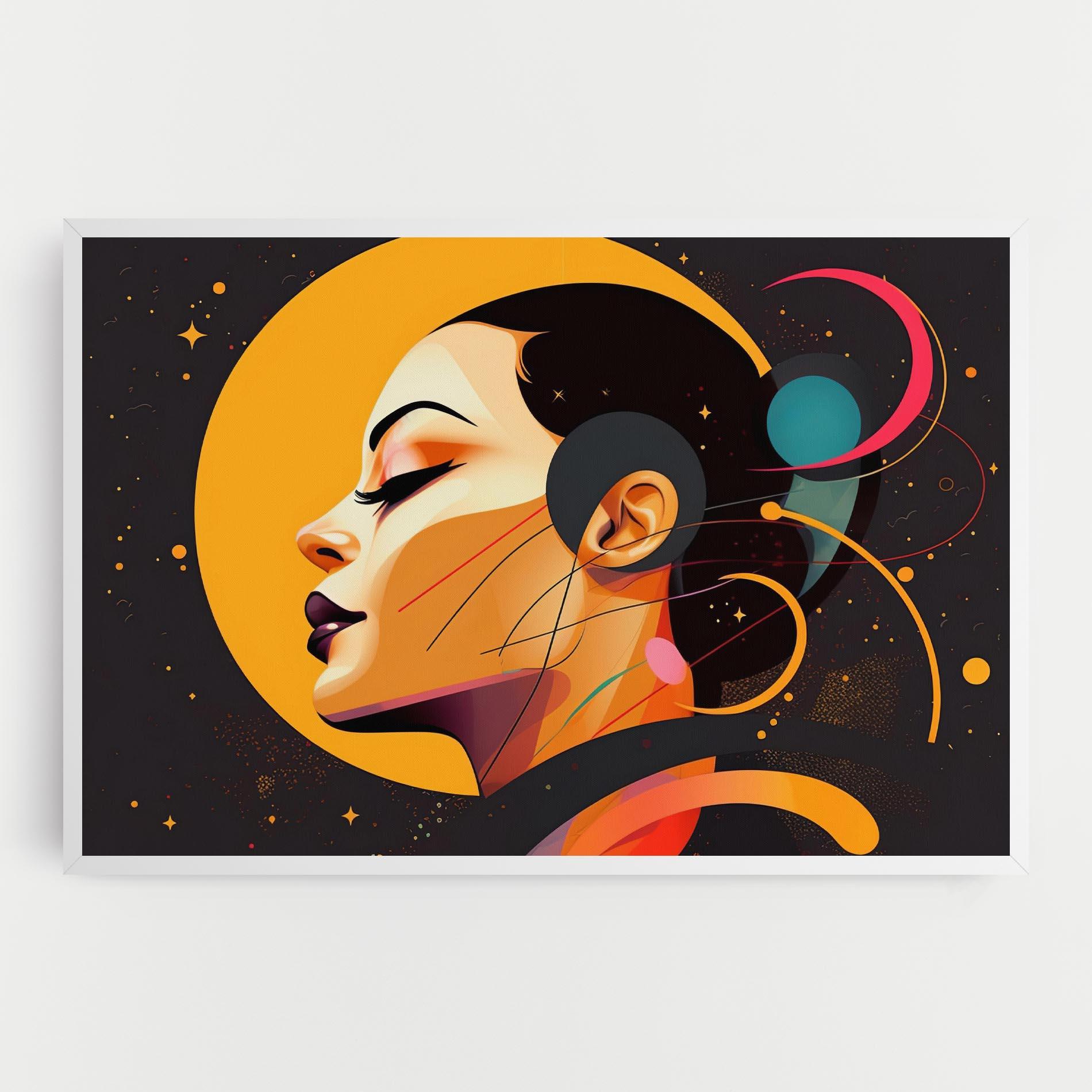 Vászonkép Synthetic Female mockup 0