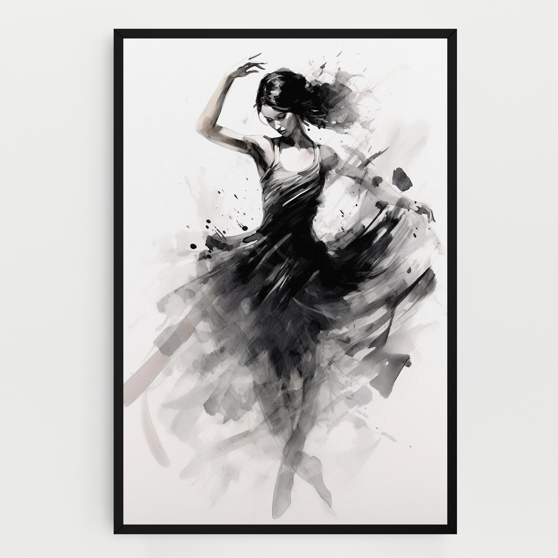Vászonkép Dancing Woman mockup 0