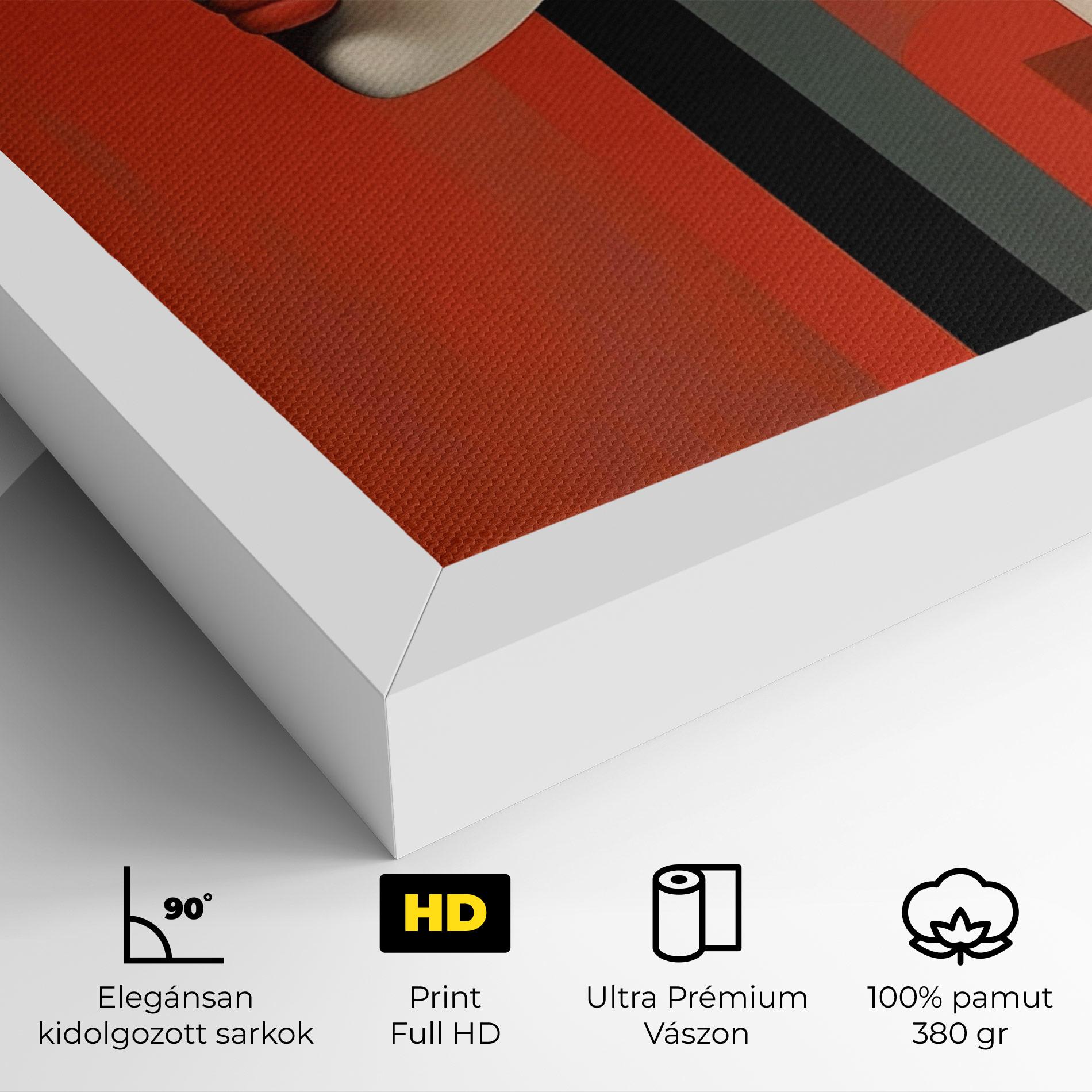 Vászonkép Art Russian Revolution mockup 4