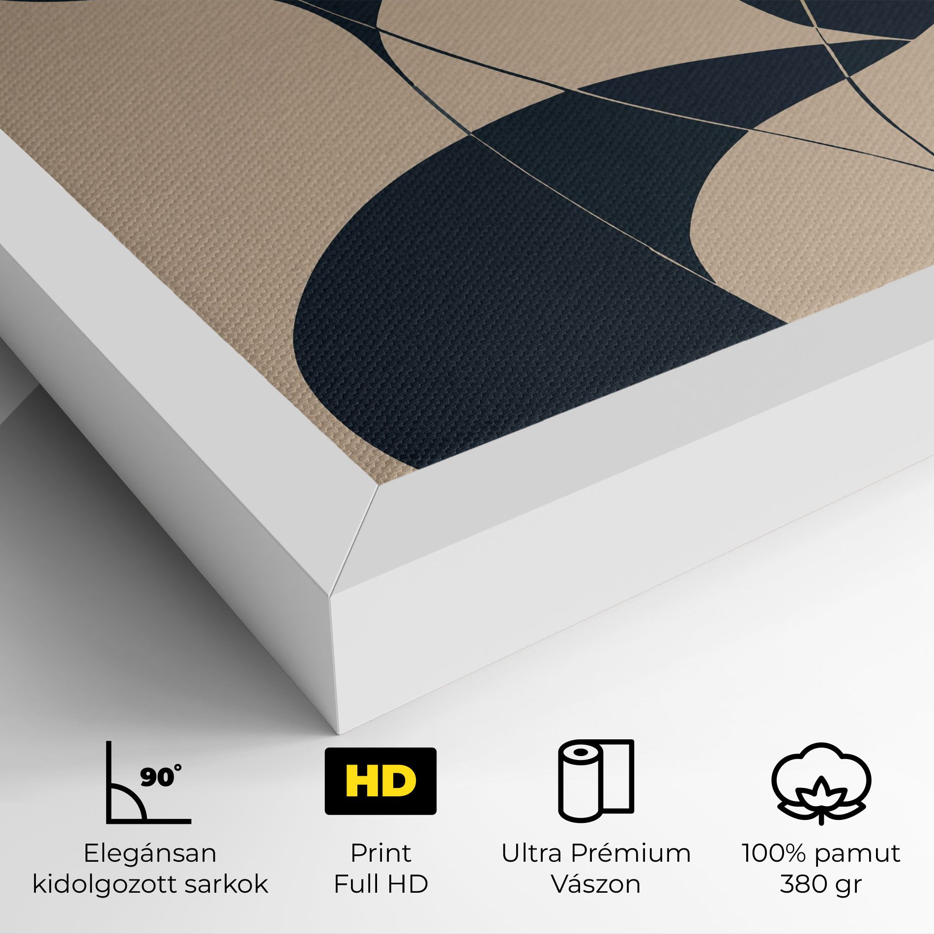 Cream Blue Woman mockup 4