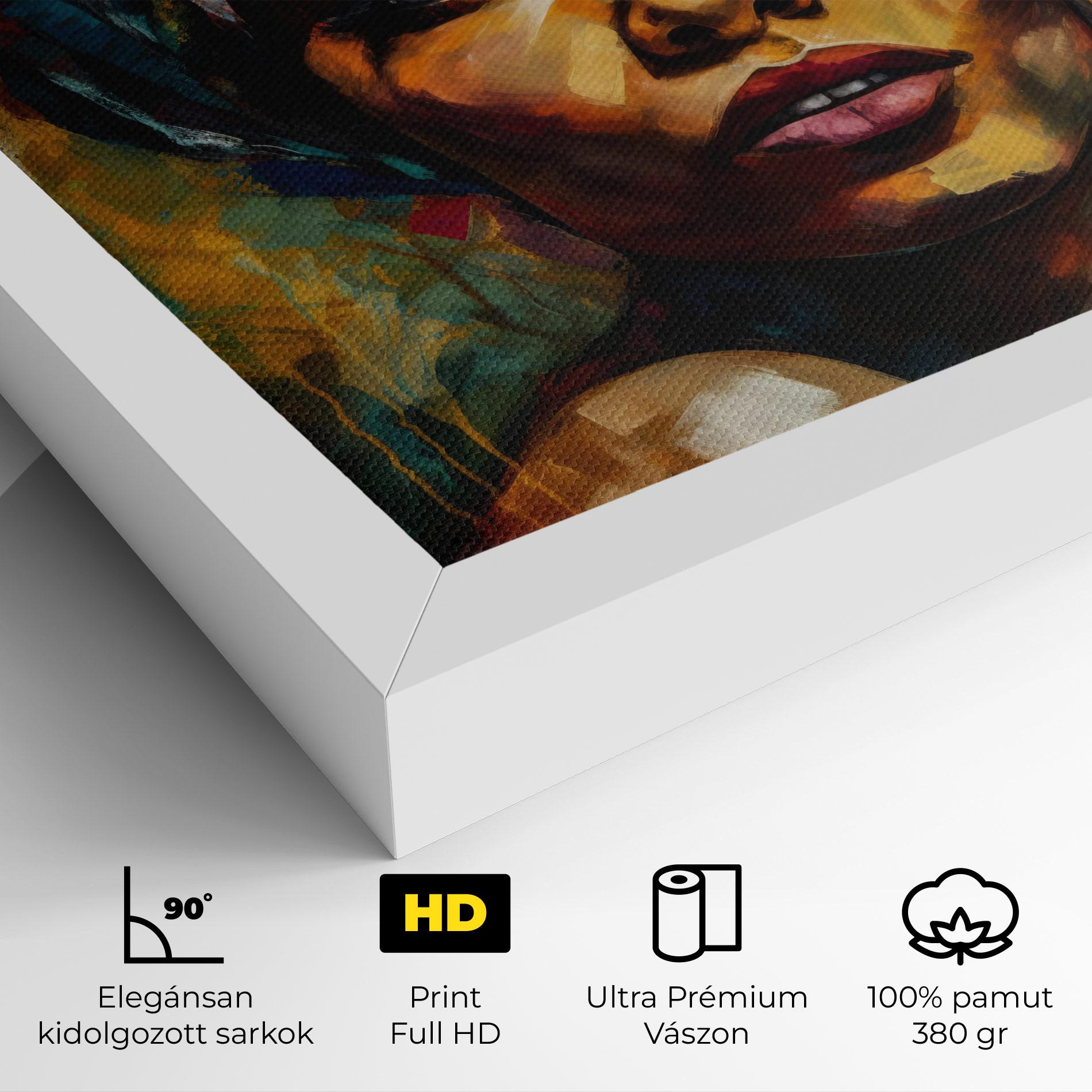 Vászonkép Enigmatic Expression mockup 4