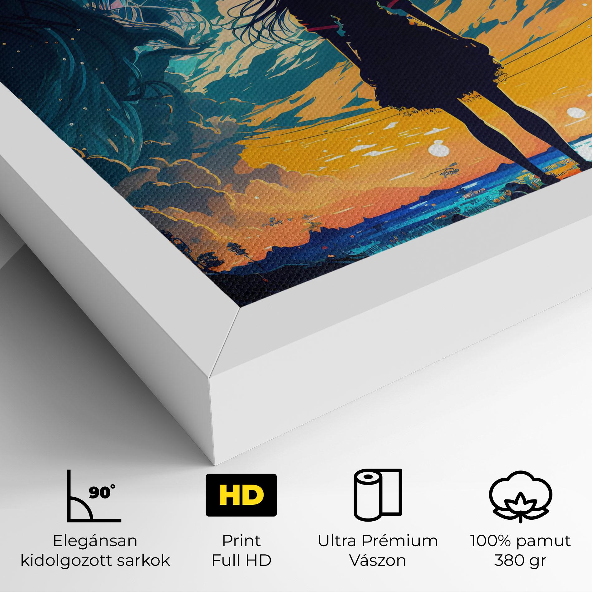 Vászonkép Mystical Woman Fairytale mockup 4