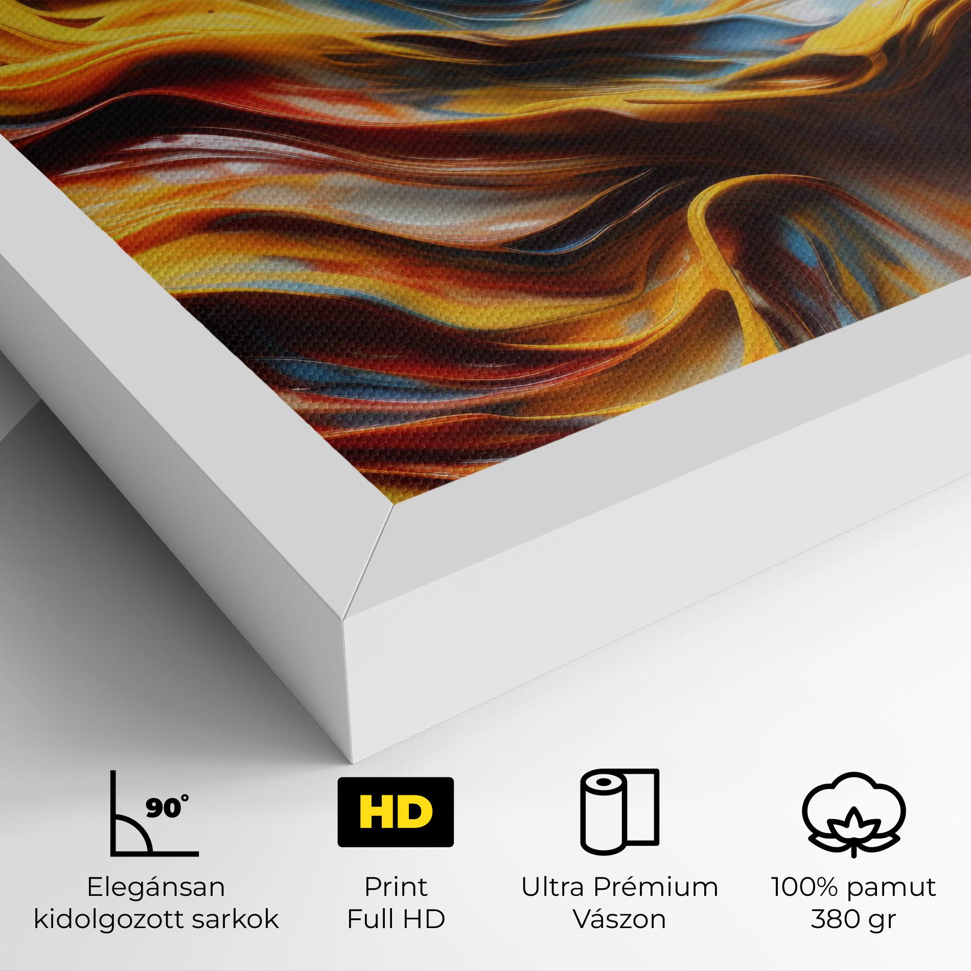 Vászonkép Painted Woman mockup 4