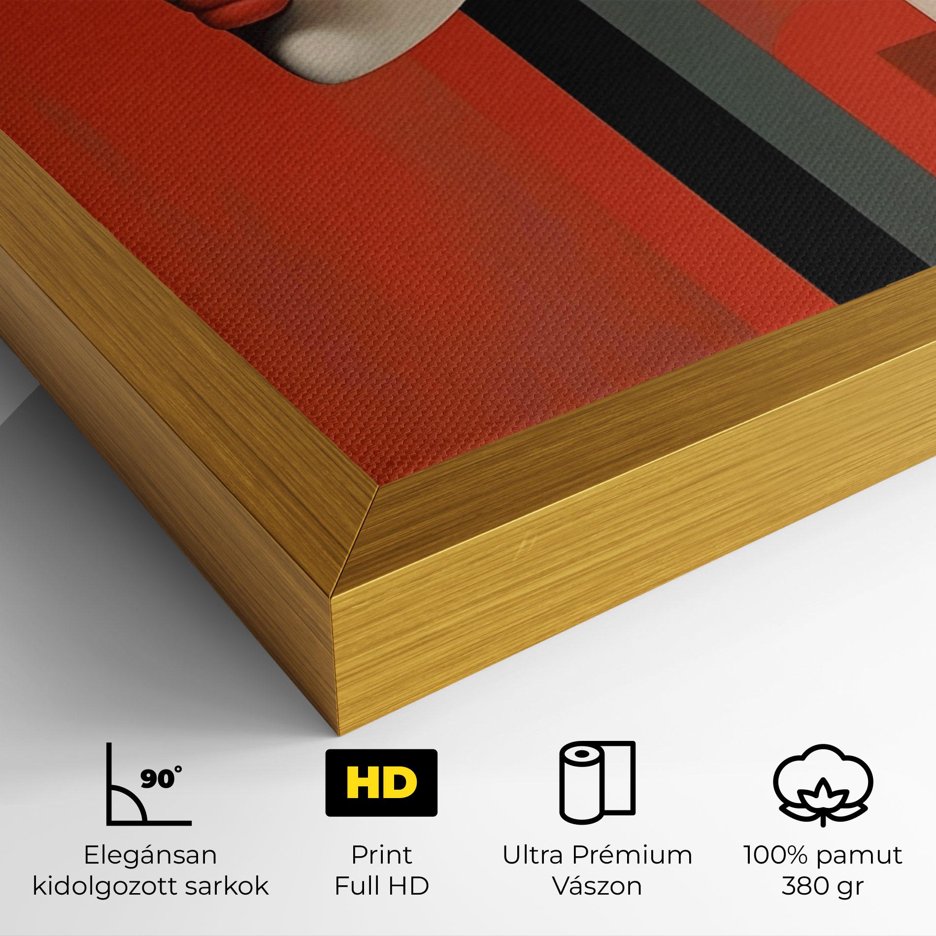 Vászonkép Art Russian Revolution mockup 4