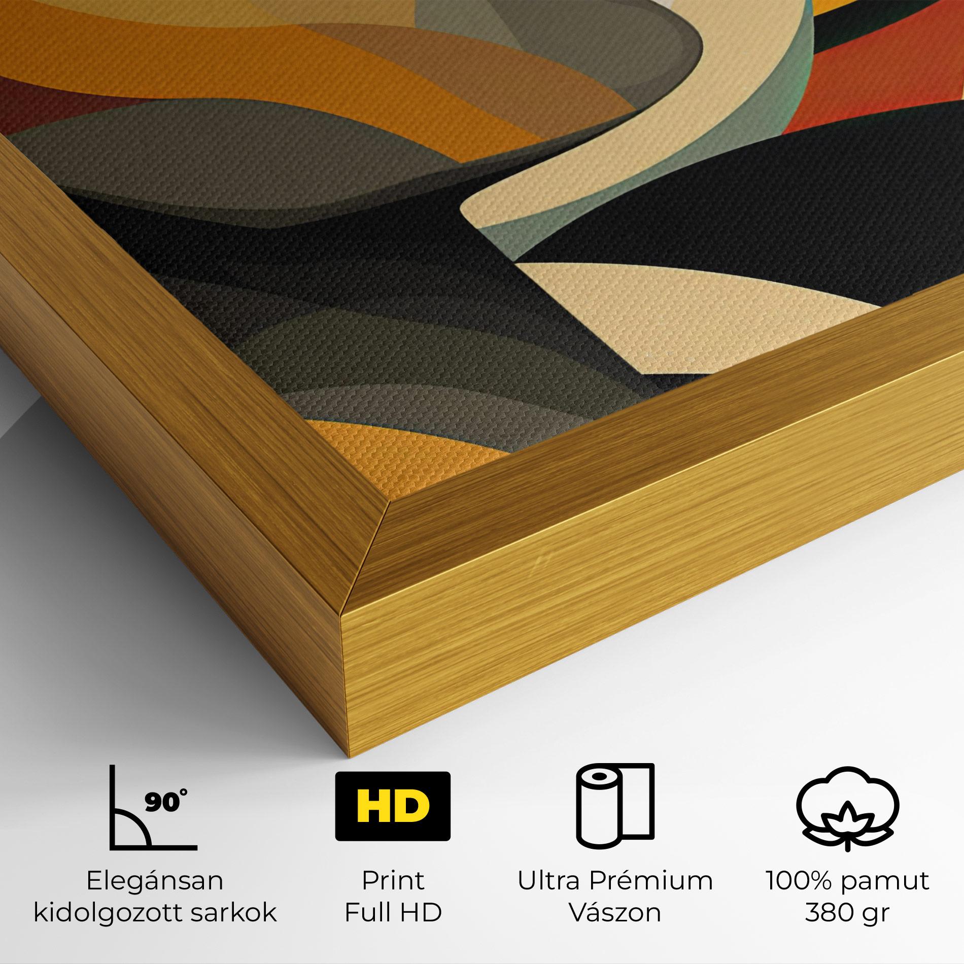 Vászonkép Dreamy Graphic Girl mockup 4