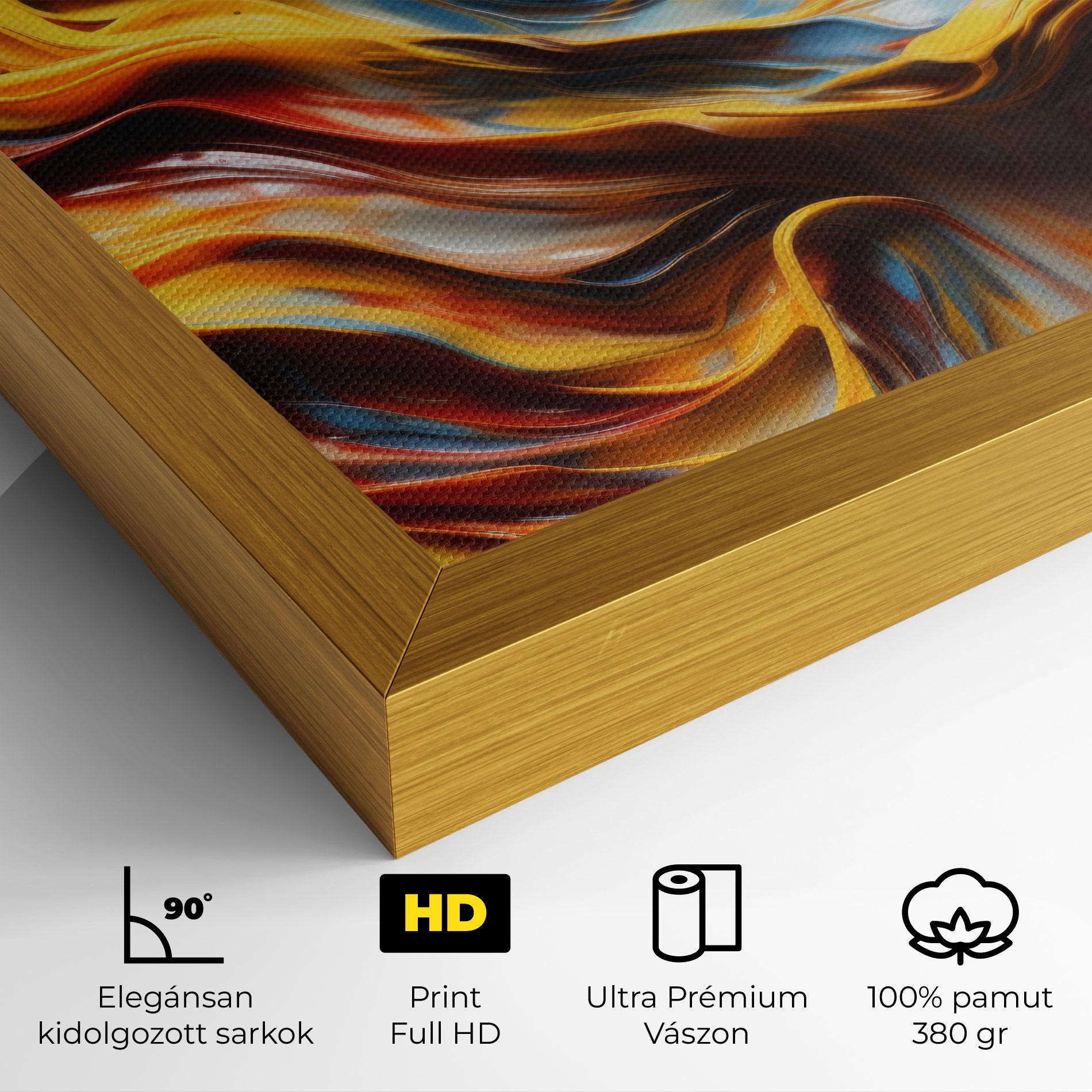 Vászonkép Painted Woman mockup 4