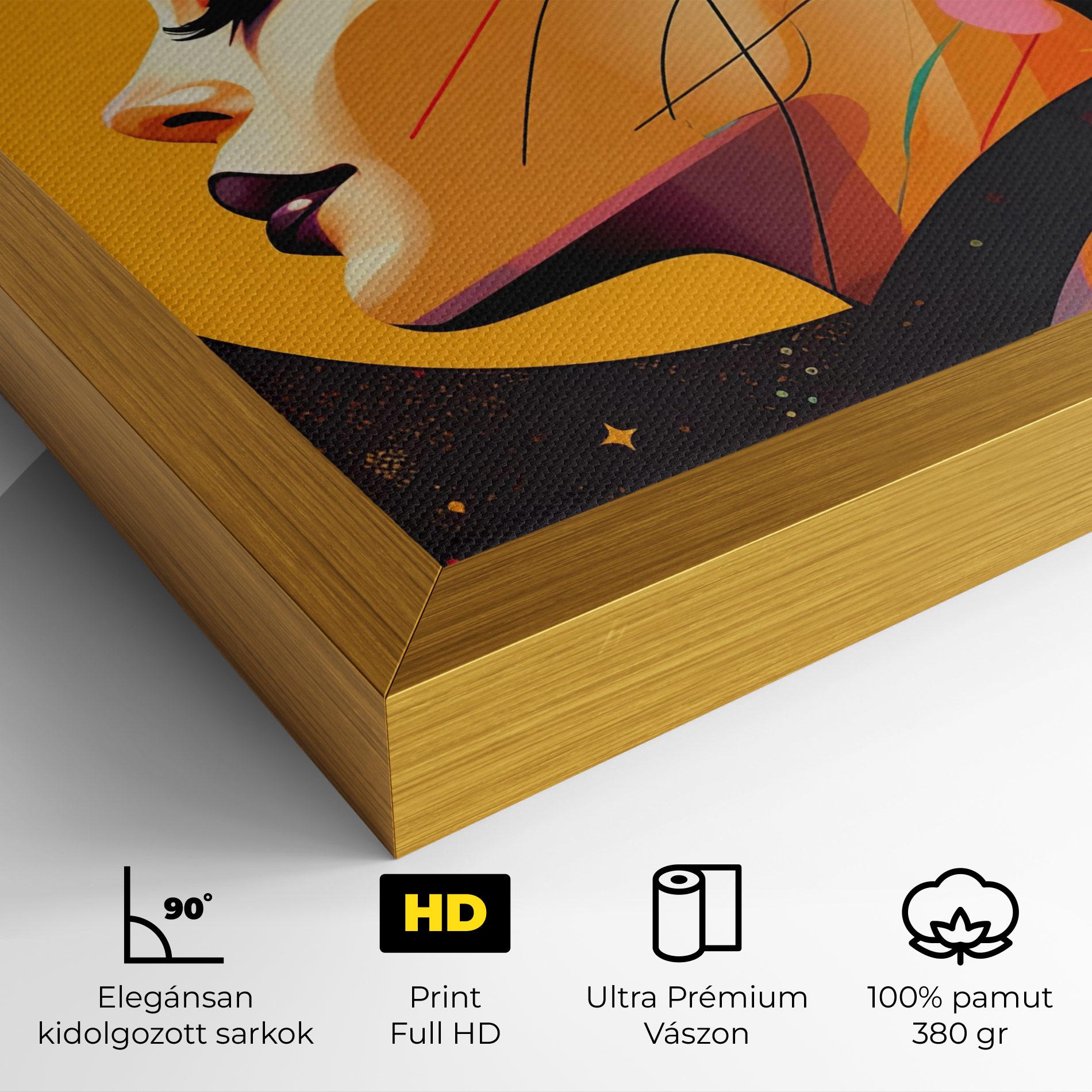 Vászonkép Synthetic Female mockup 4