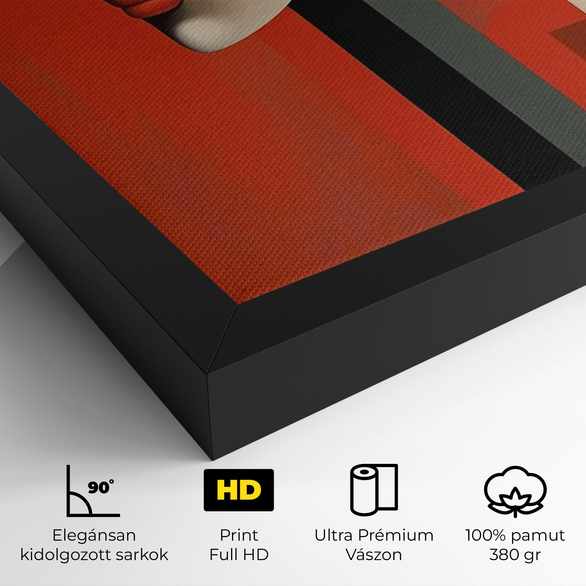 Vászonkép Art Russian Revolution mockup 4