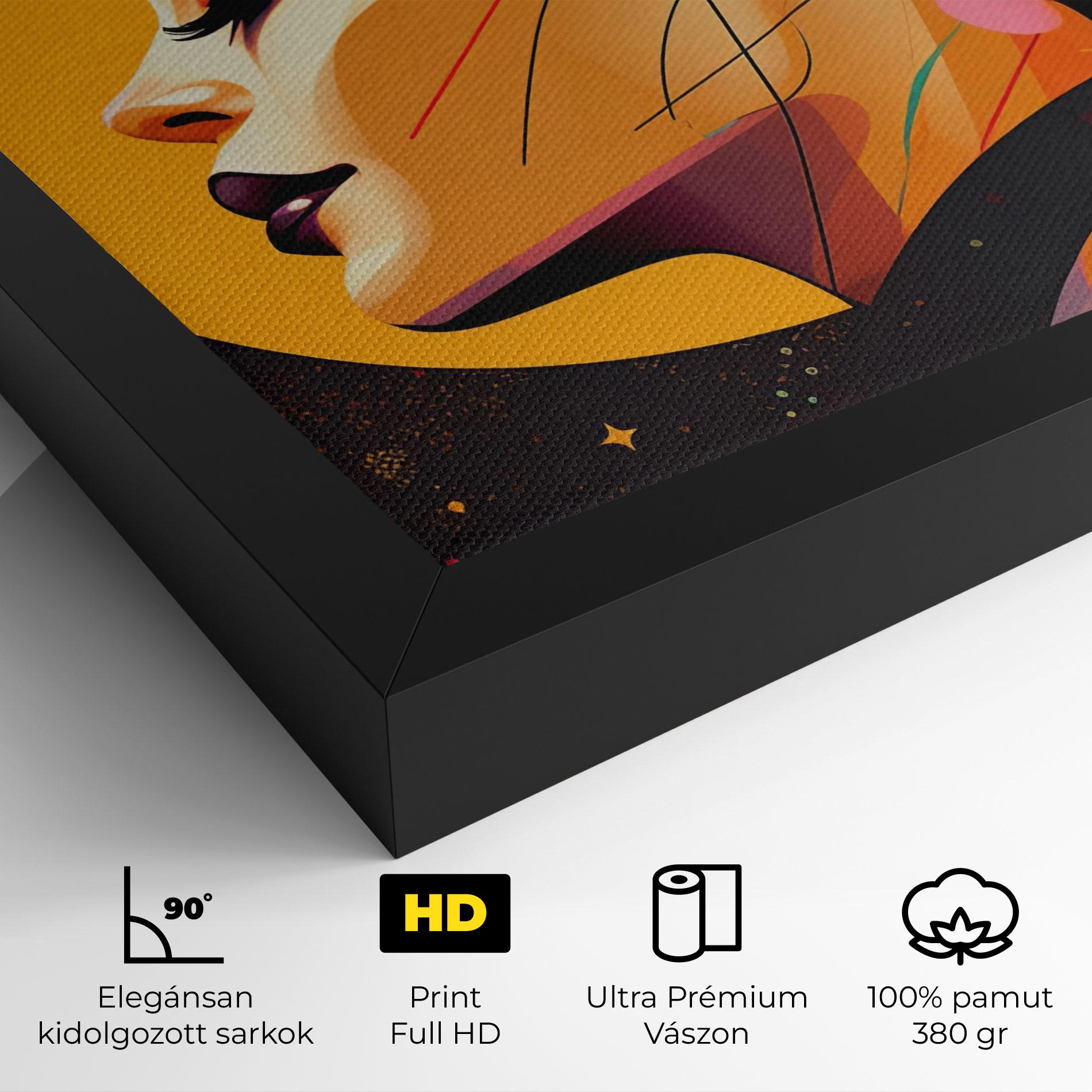 Vászonkép Synthetic Female mockup 4