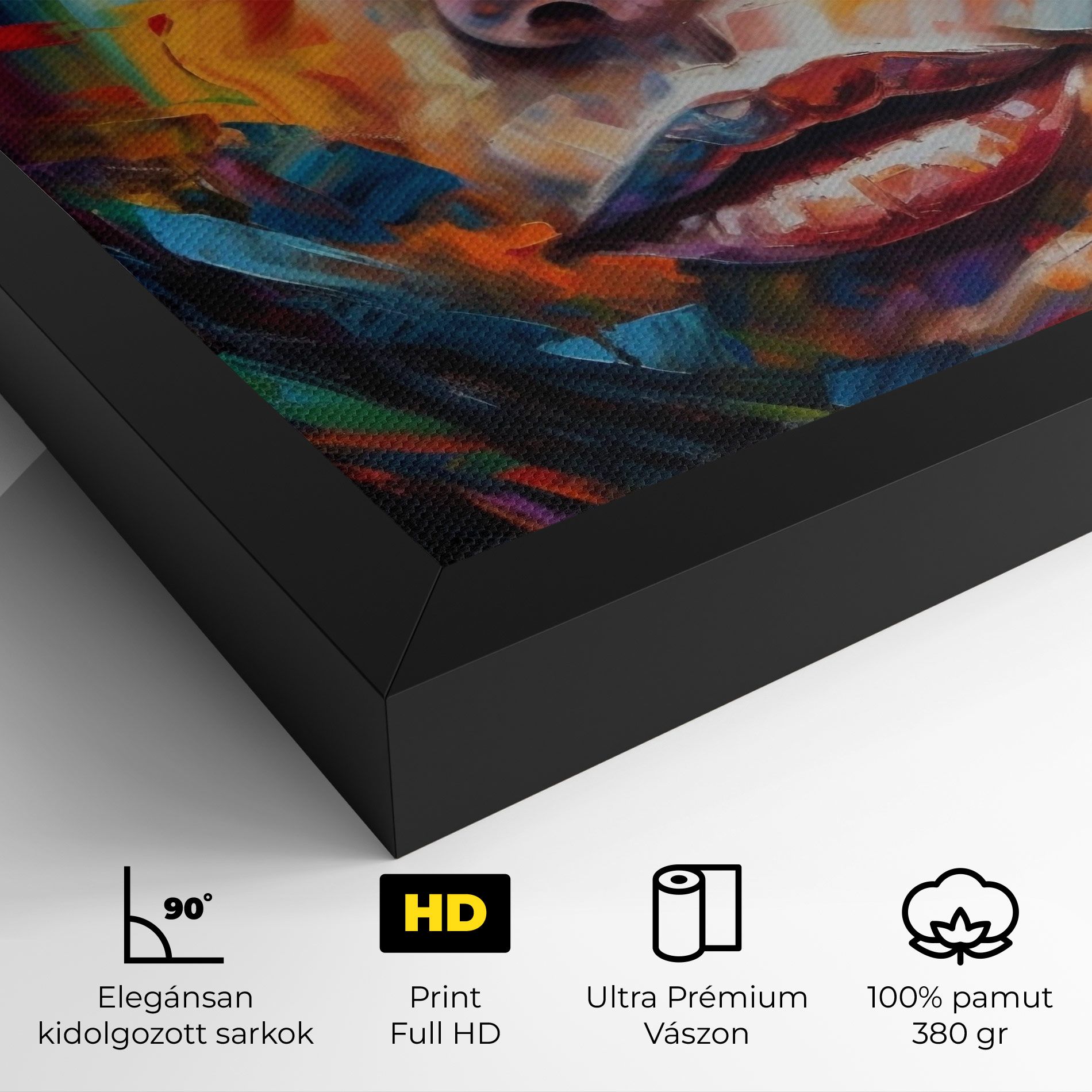 Vibrant Color Woman Paint mockup 4