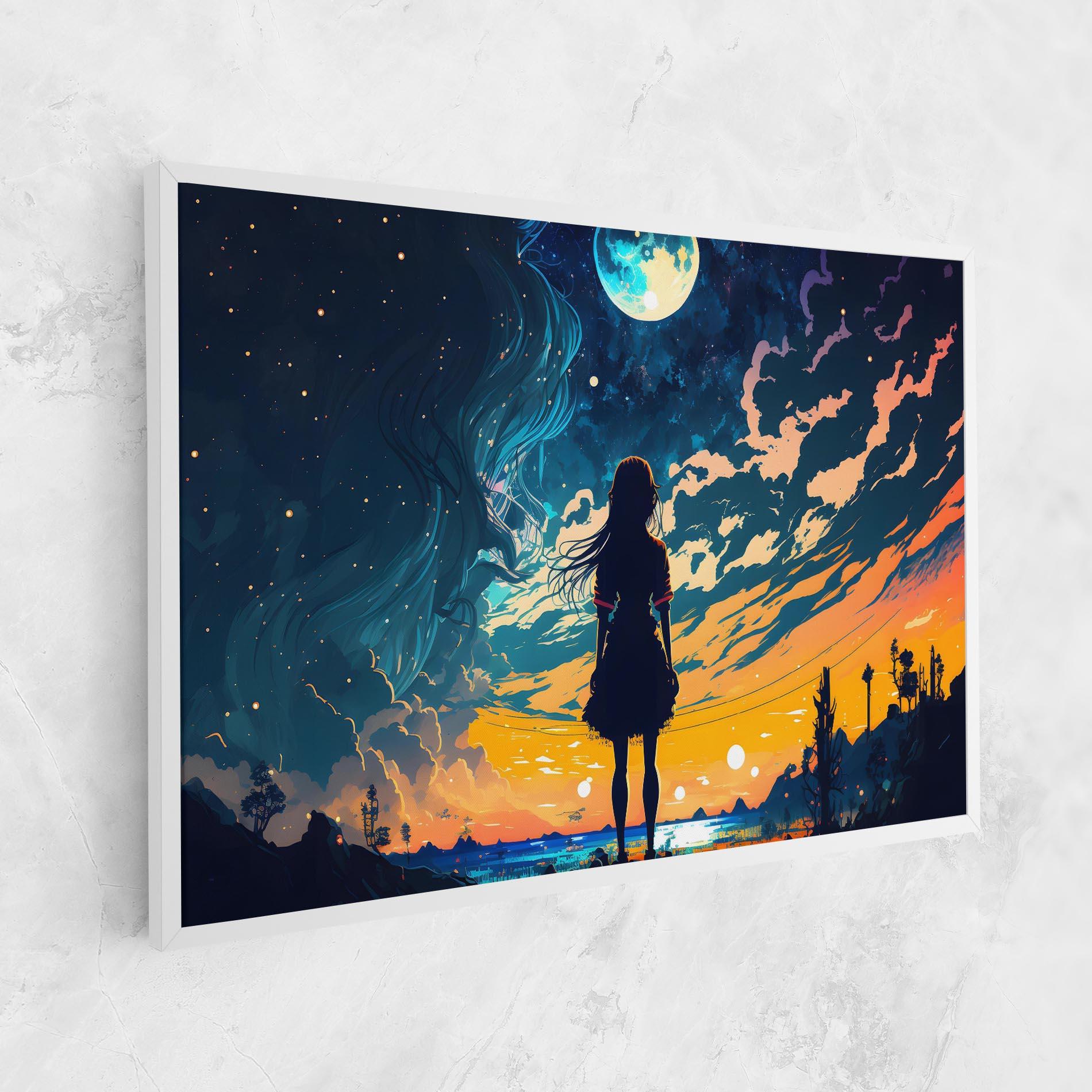 Vászonkép Mystical Woman Fairytale mockup 1