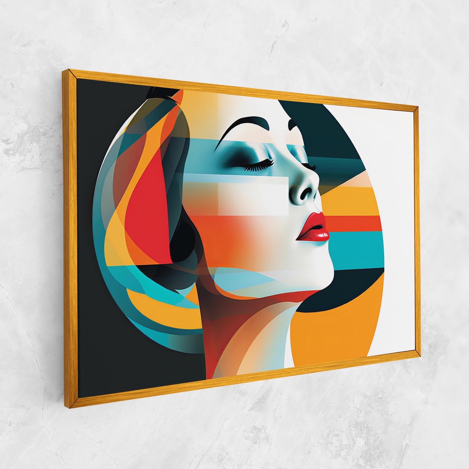 Blue Abstract Makeup mockup 1