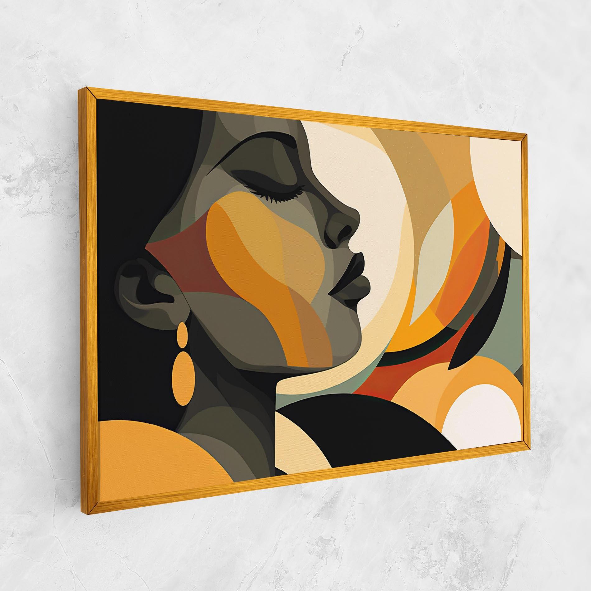 Vászonkép Dreamy Graphic Girl mockup 1