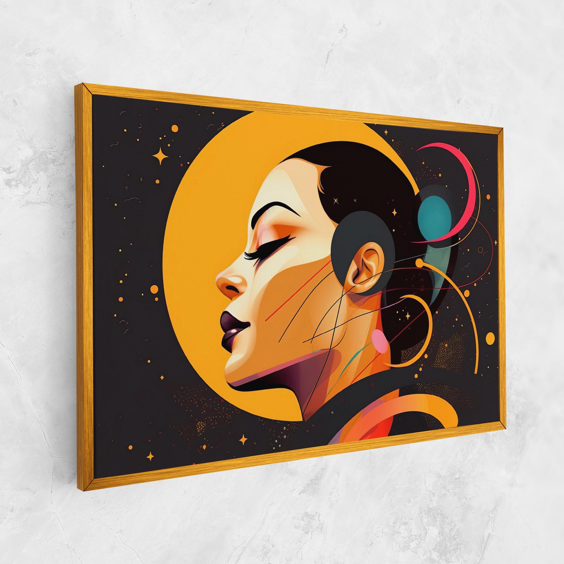 Vászonkép Synthetic Female mockup 1