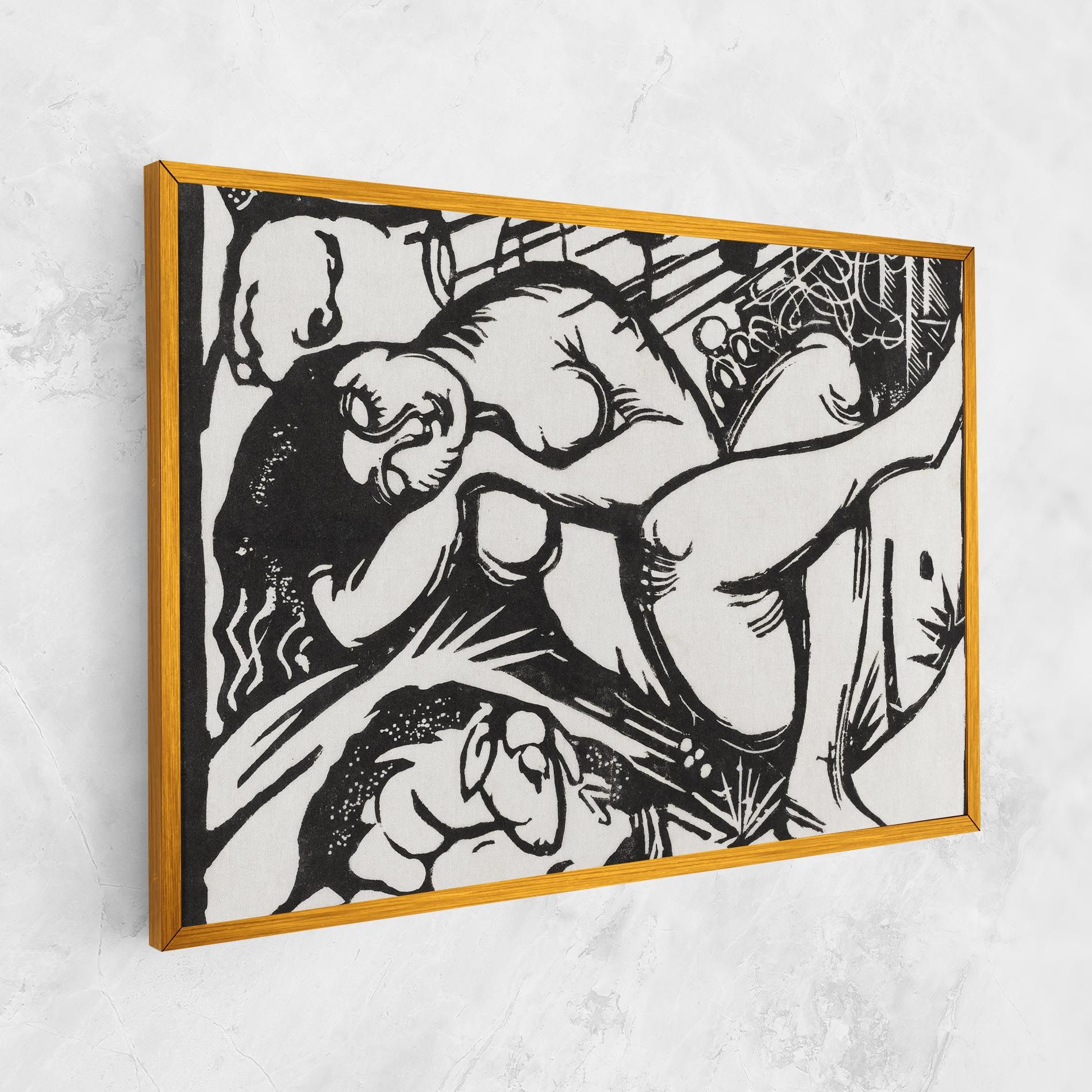 Woman Drawing mockup 1