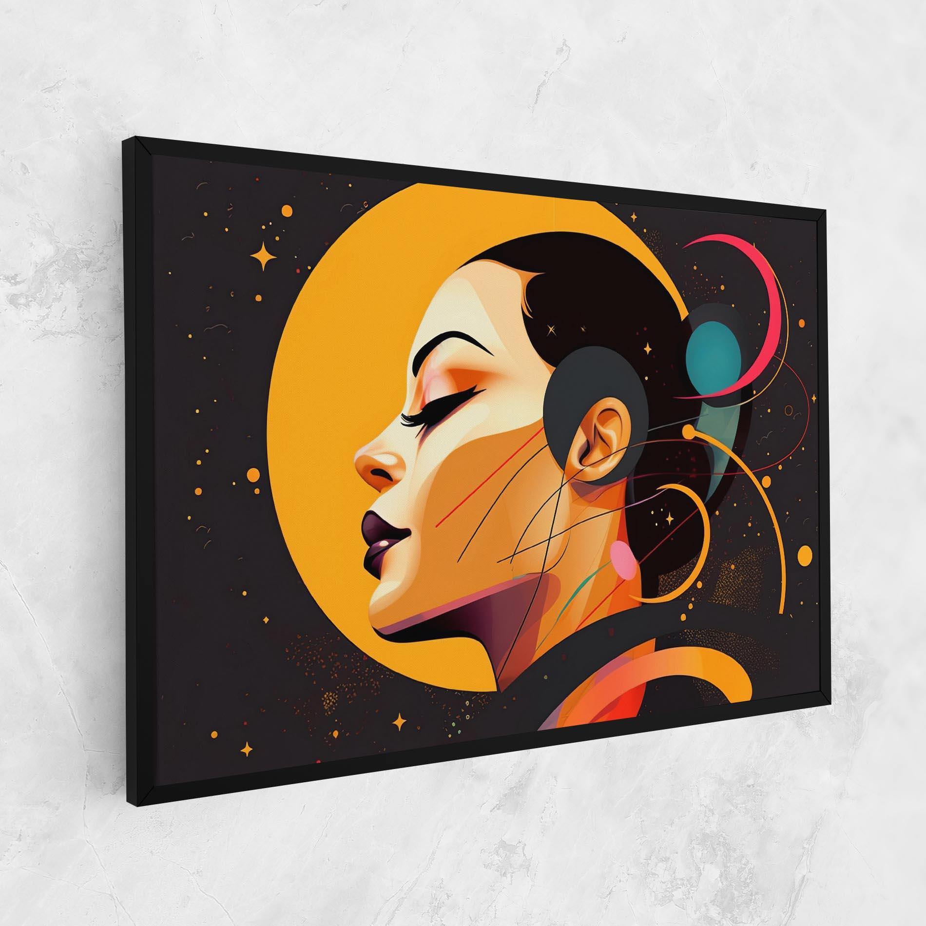 Vászonkép Synthetic Female mockup 1