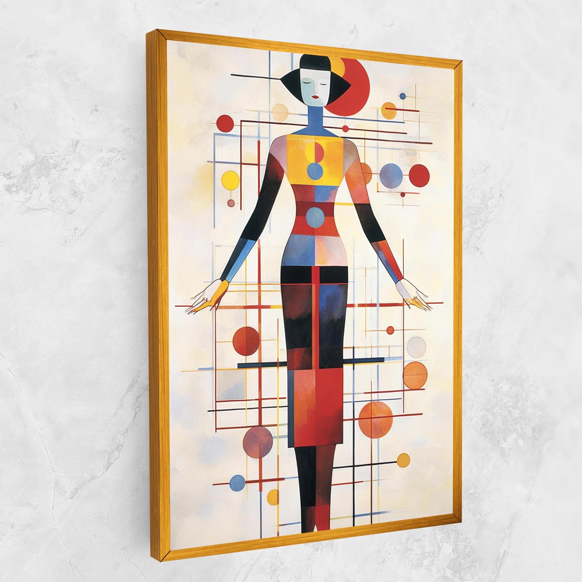 Vászonkép Poster Woman Artist mockup 1