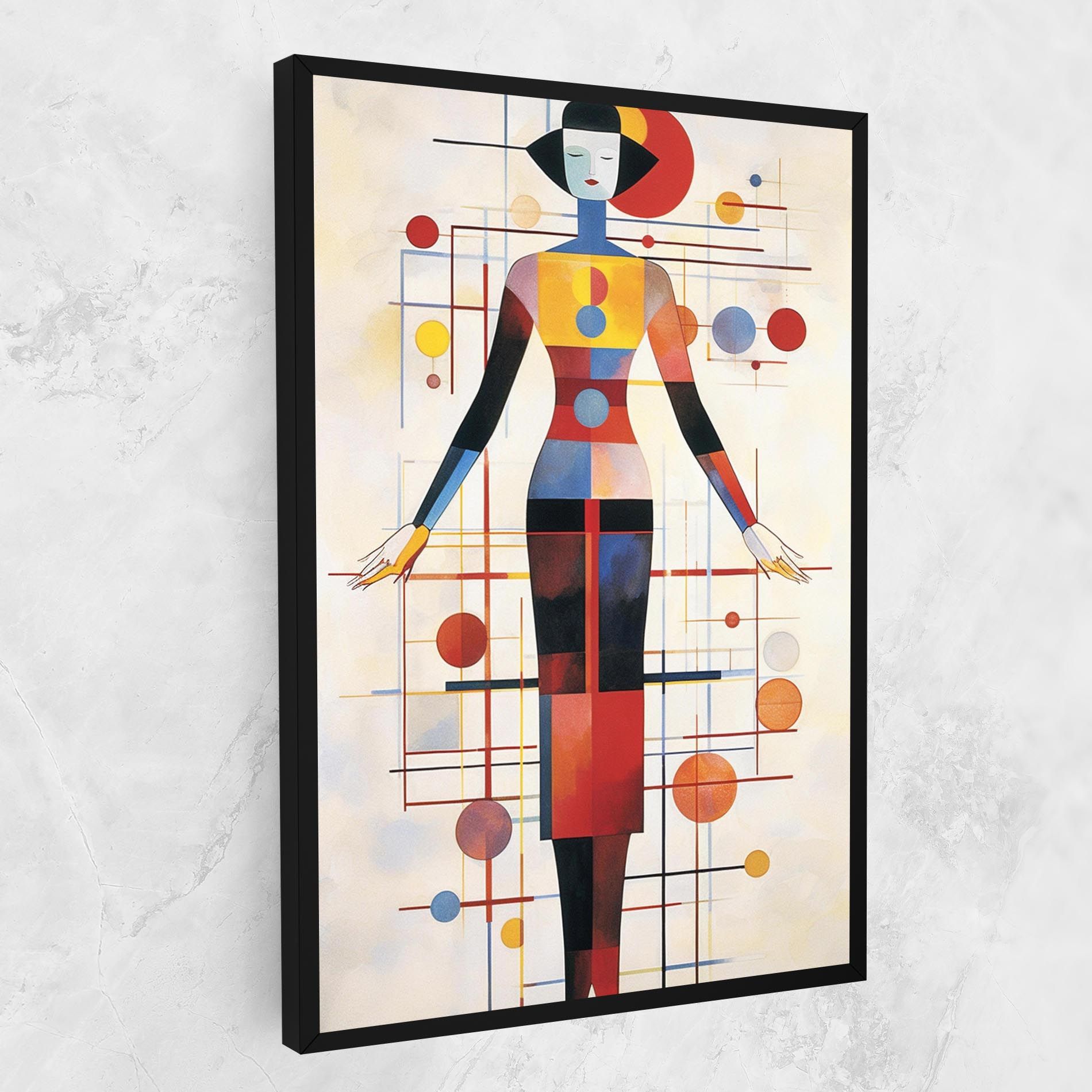 Poster Woman Artist mockup 1
