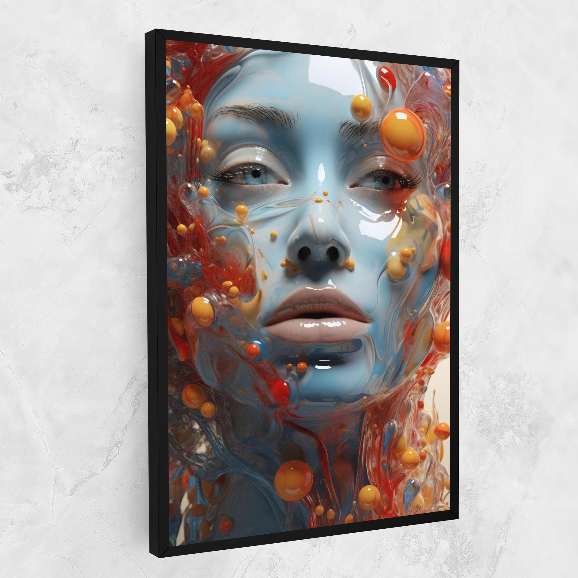 Pretty Blue Face mockup 1