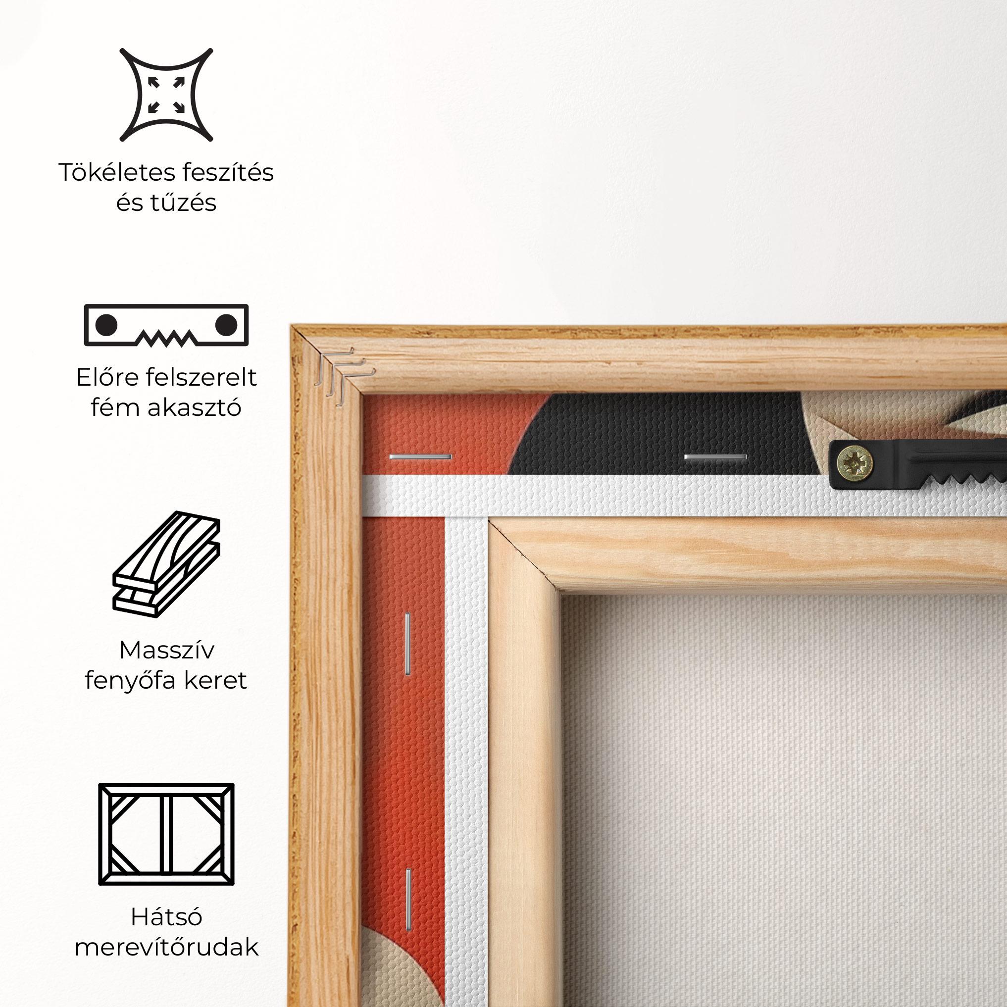 Vászonkép Art Russian Revolution mockup 5