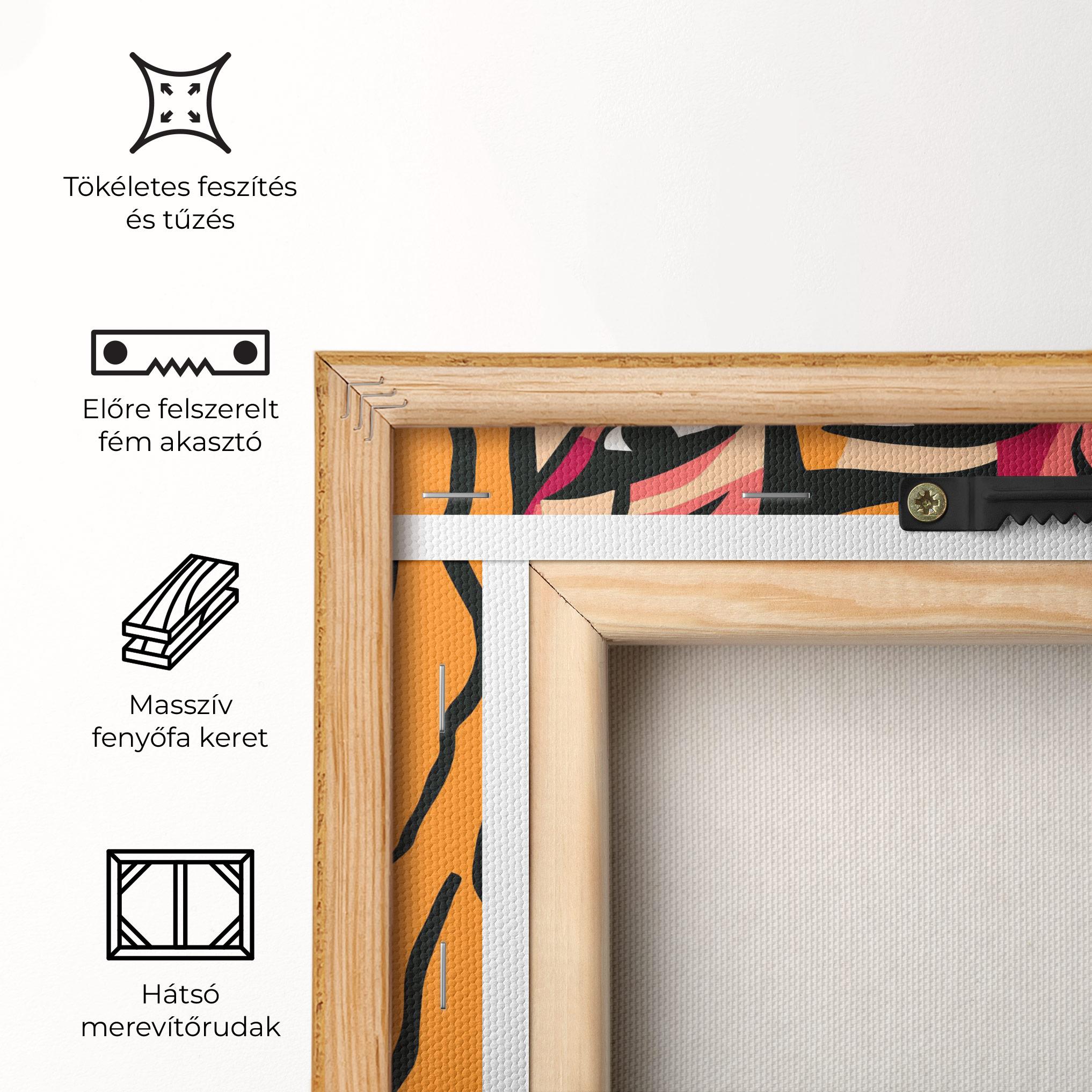 Vászonkép Crowd Face mockup 5