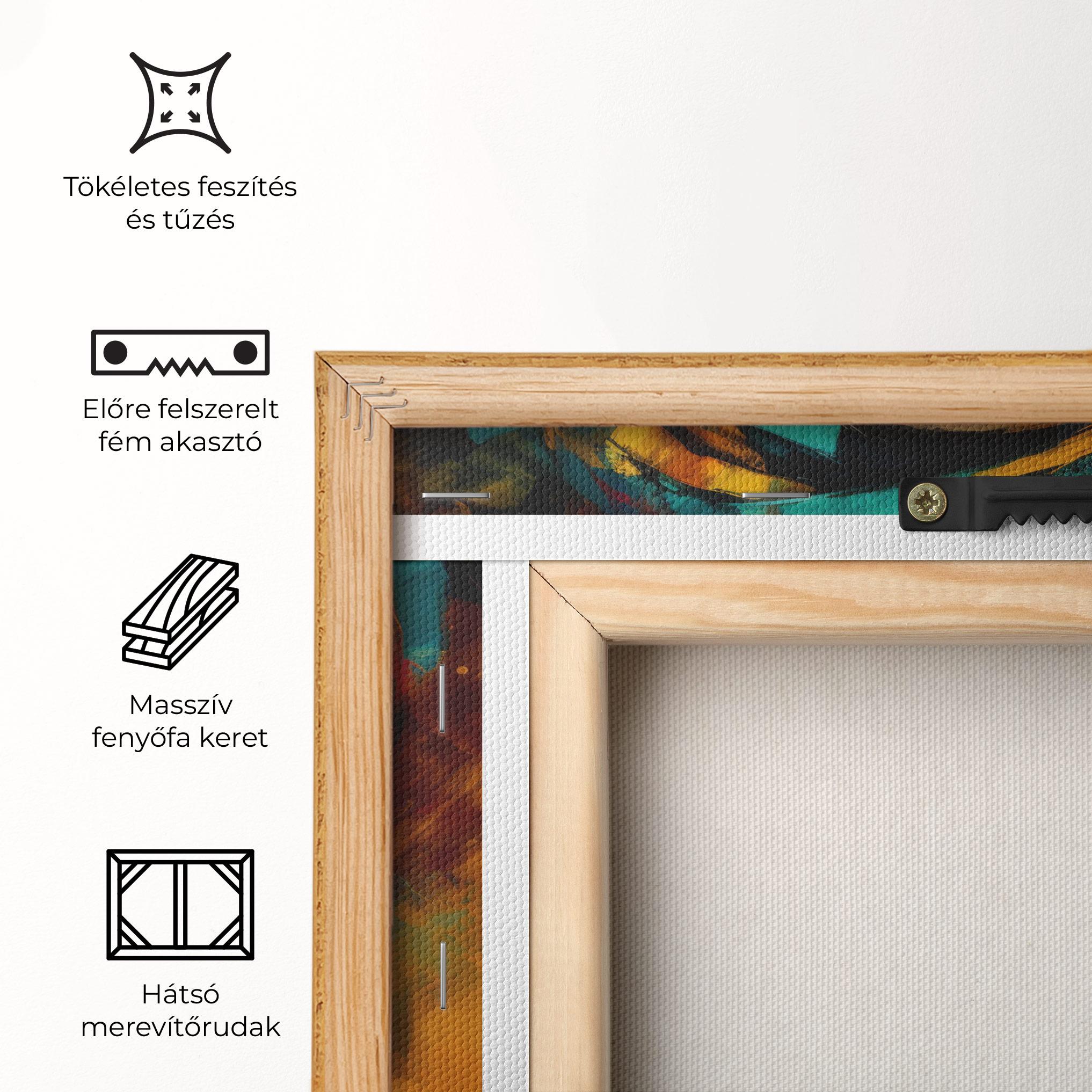 Vászonkép Enigmatic Expression mockup 5